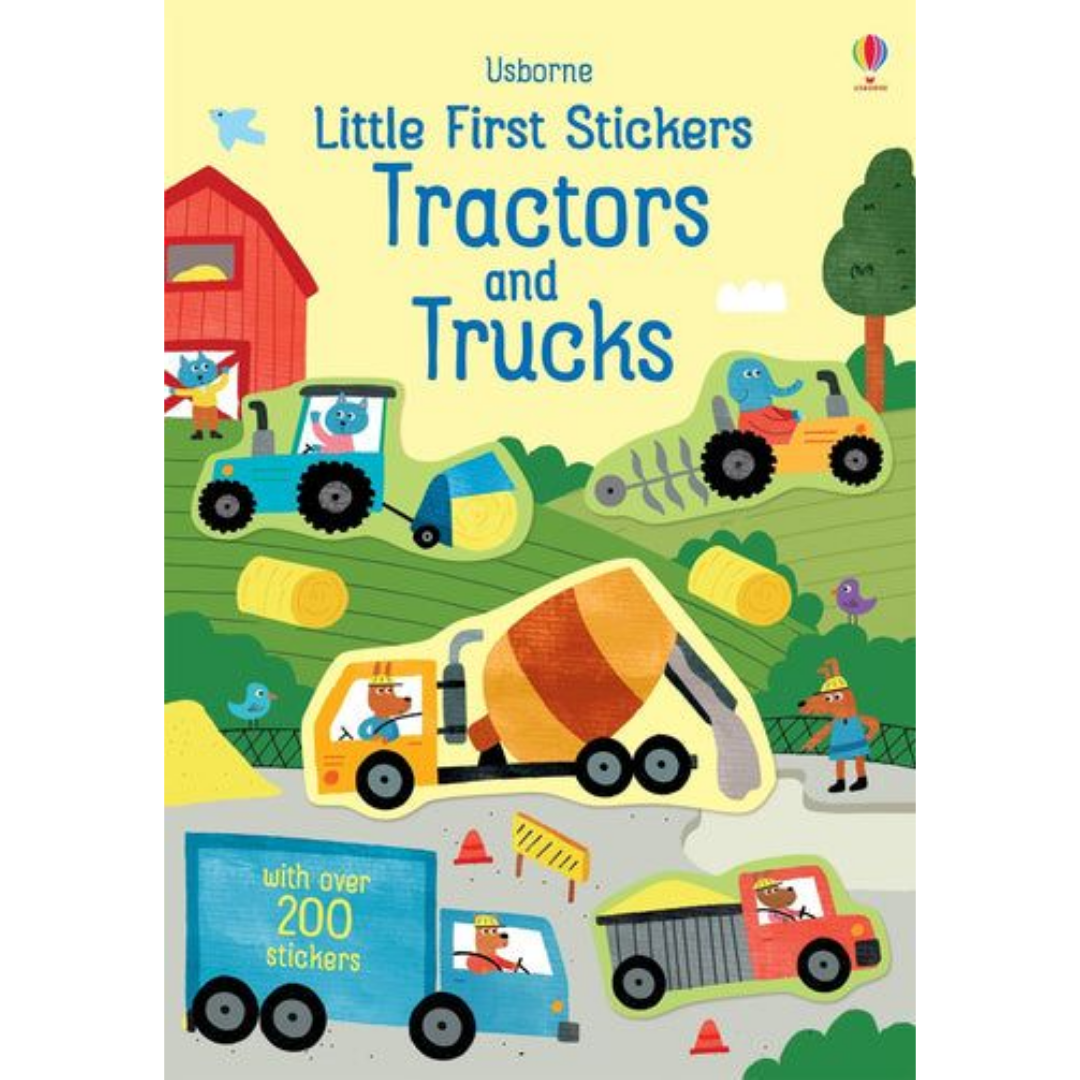 HarperCollins Little First Stickers Tractors and Trucks