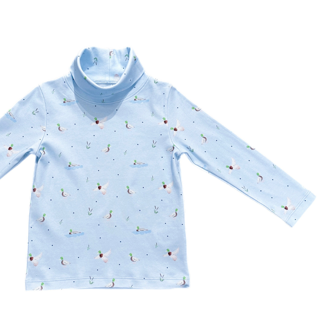 James & Lottie Tripp Turtleneck, Mallard