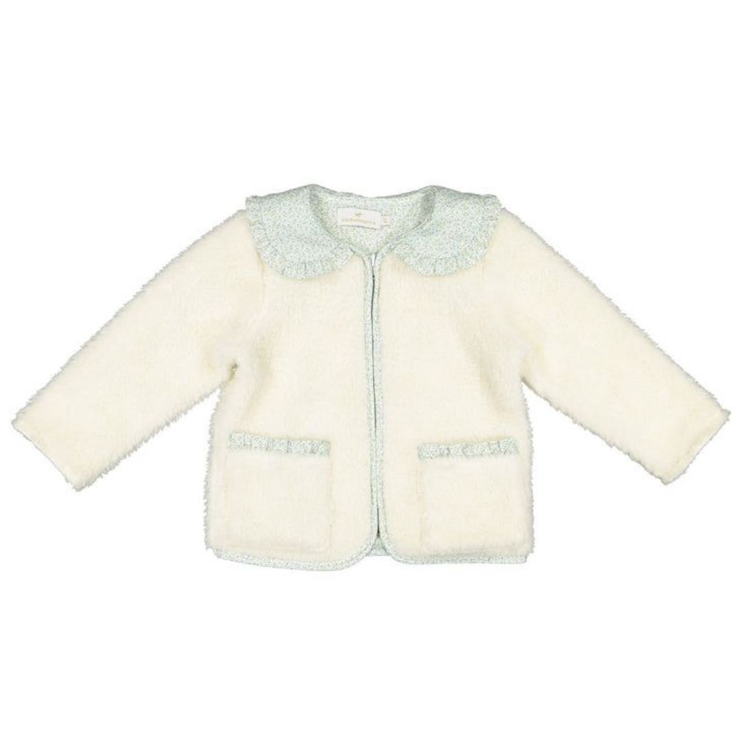 Sal & Pimenta Winter Bloom Blue Fleece