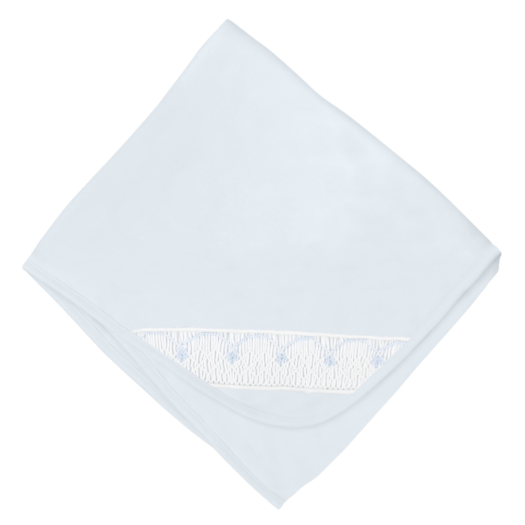 LydaBaby Blue Stars Smock Collection Blanket