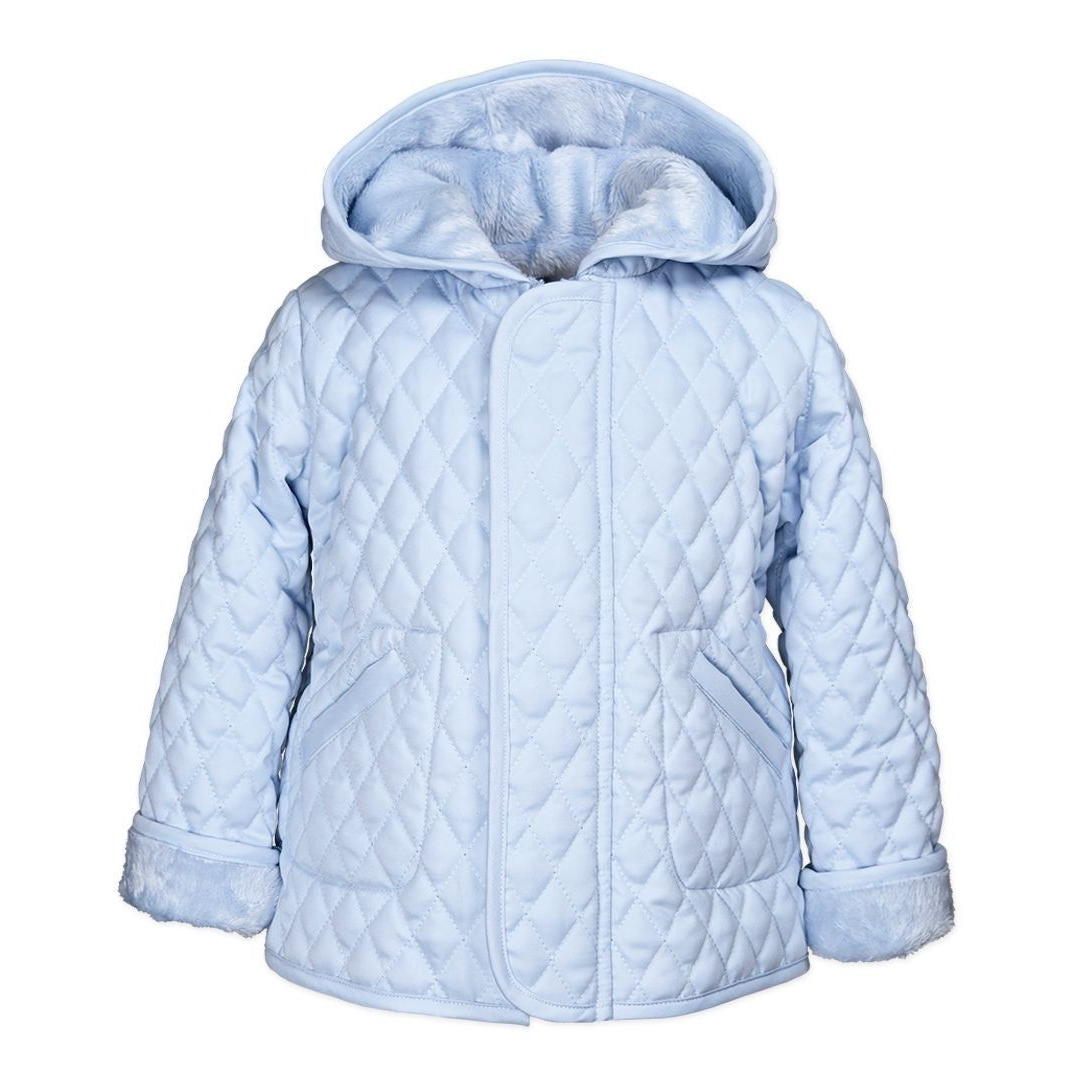 Widgeon Hooded Barn Jacket, Light Blue