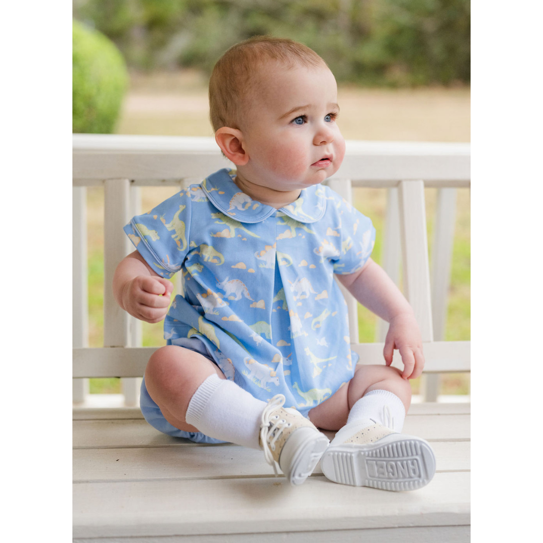 James & Lottie Rory Diaper Set, Dinosaur Knit