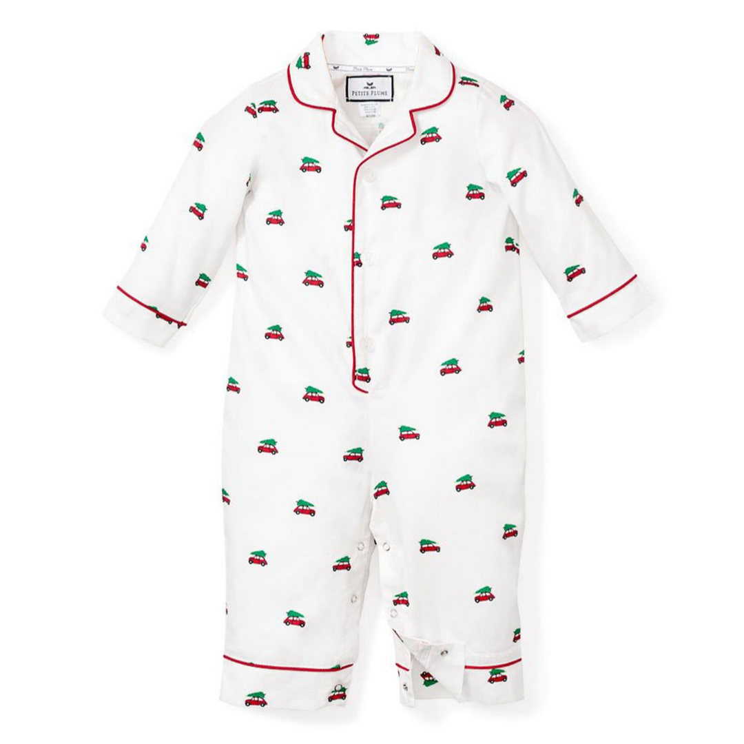 Petite Plume Romper, Holiday Journey