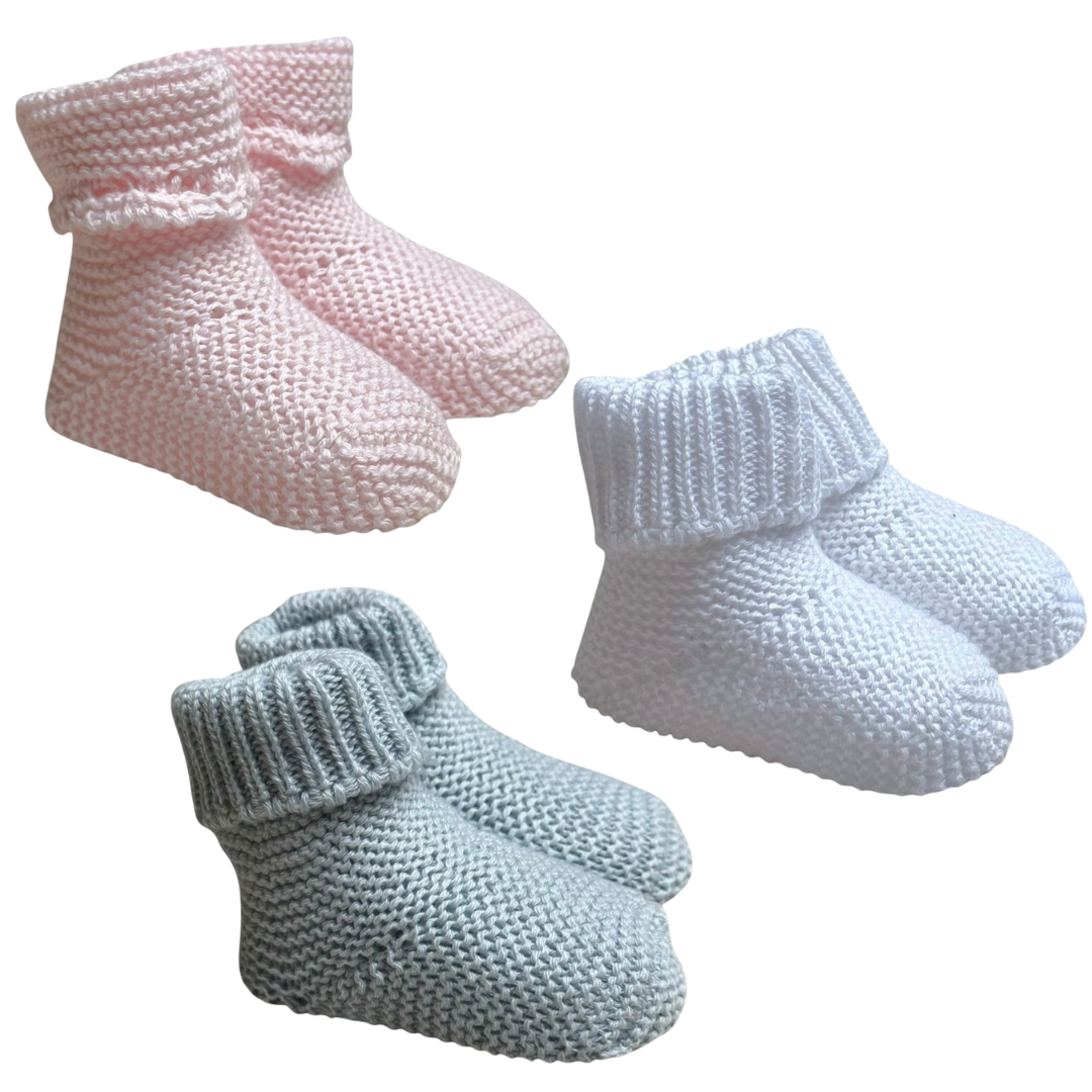 Mi Lucero Folded Edge Booties