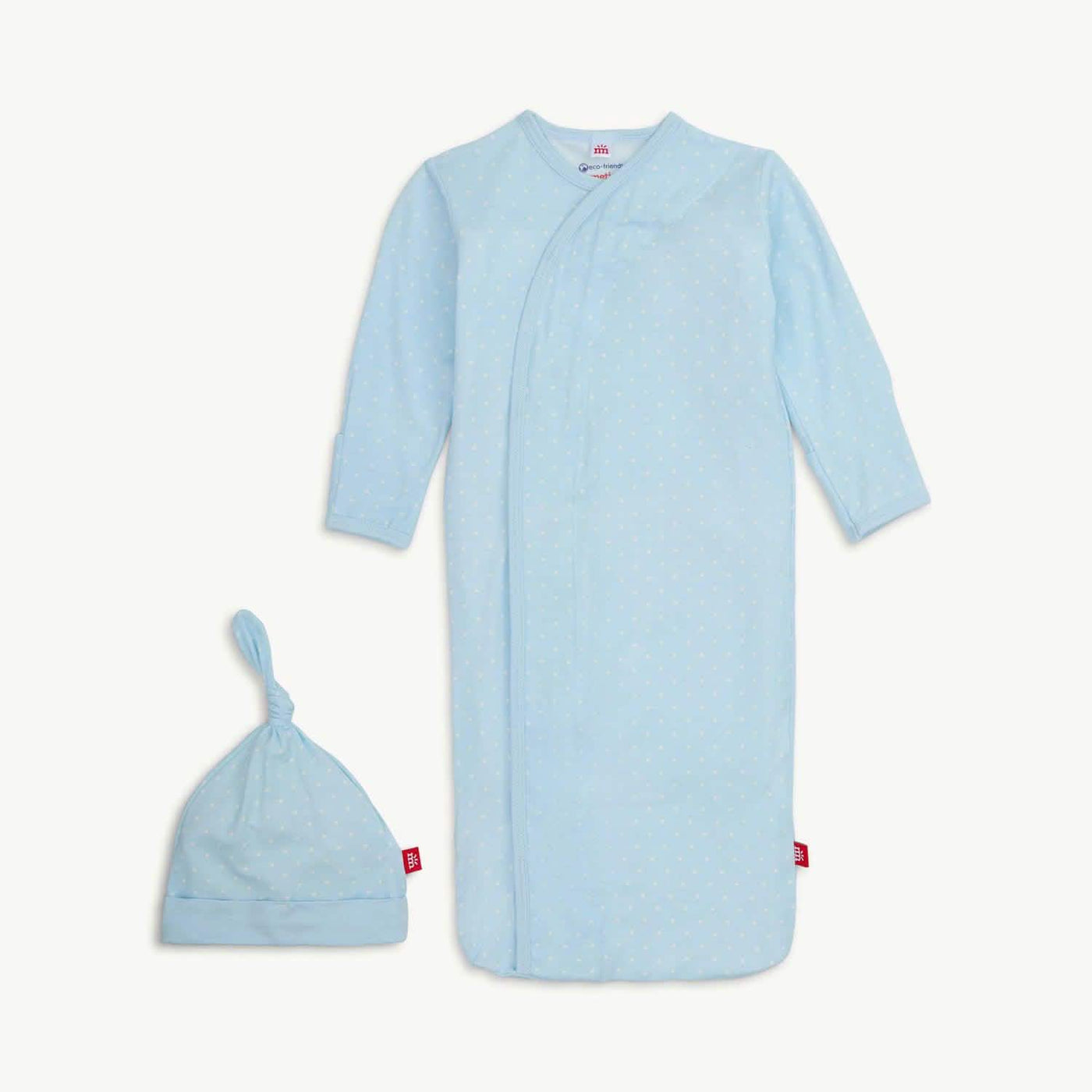 Magnetic Me Pin Dot Blue Gown & Hat Set