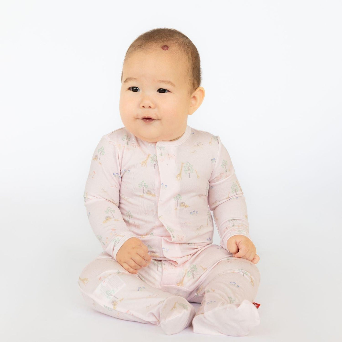 Magnetic Me Pink Serene Safari Modal Footie