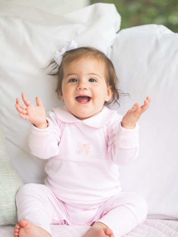 Milly Marie Classic Bow Pima Playsuit