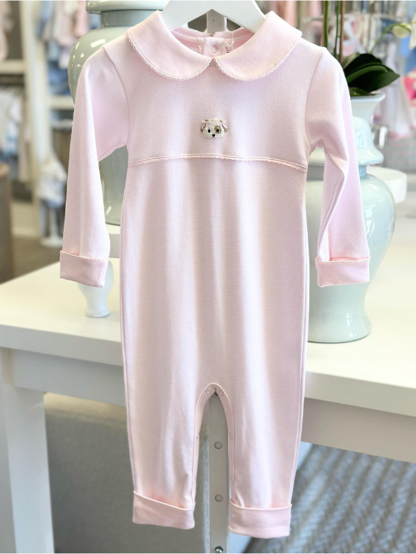 Milly Marie Baby Girl Spotted Puppy Playsuit