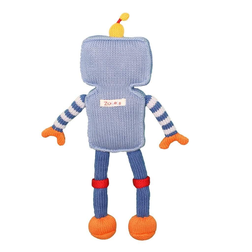 Zubels Riley the Robot Knit Doll