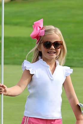 Beaufort Bonnet Rosie Ruffle Top, Worth Avenue White