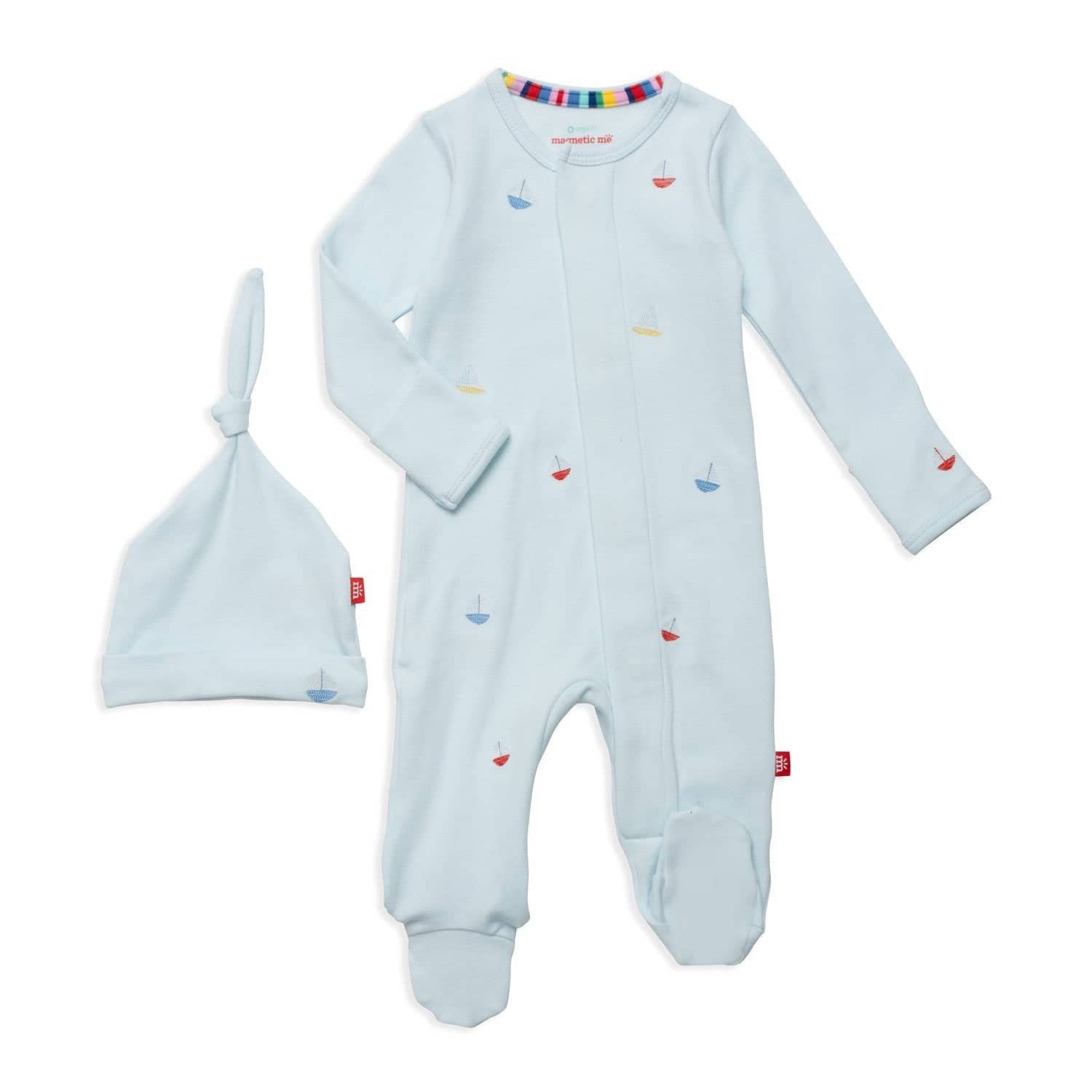 Magnetic Me Sailebrate Good Times Organic Cotton Footie