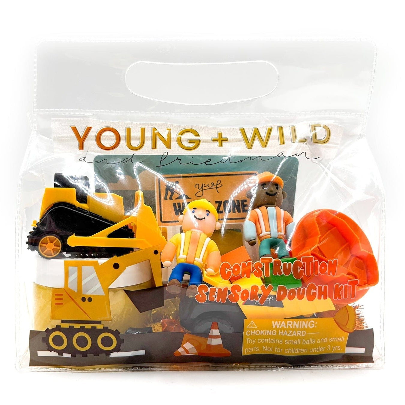 Young + Wild & Friedman Construction Sensory Dough Bag