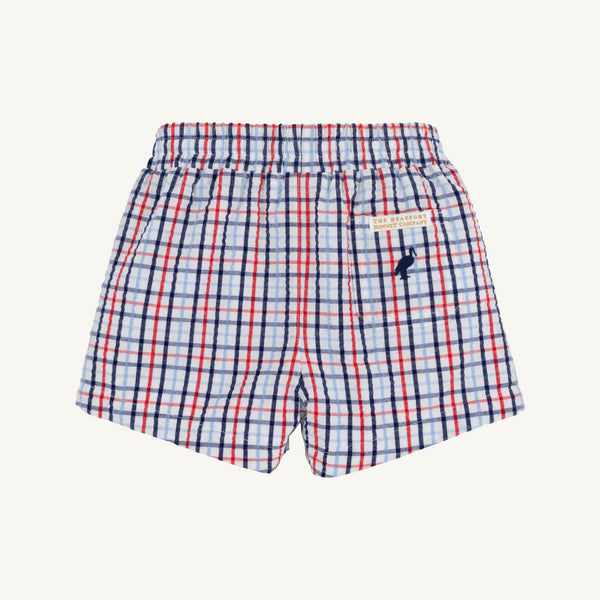 Beaufort Bonnet Sheffield Shorts, Pierce Mill Plaid Seersucker