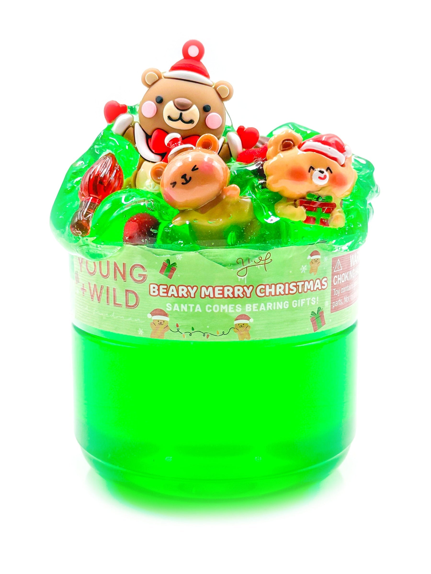 Young + Wild & Friedman Beary Merry Christmas Slime