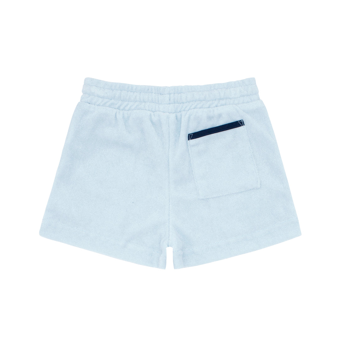 Minnow Blue French Terry Short