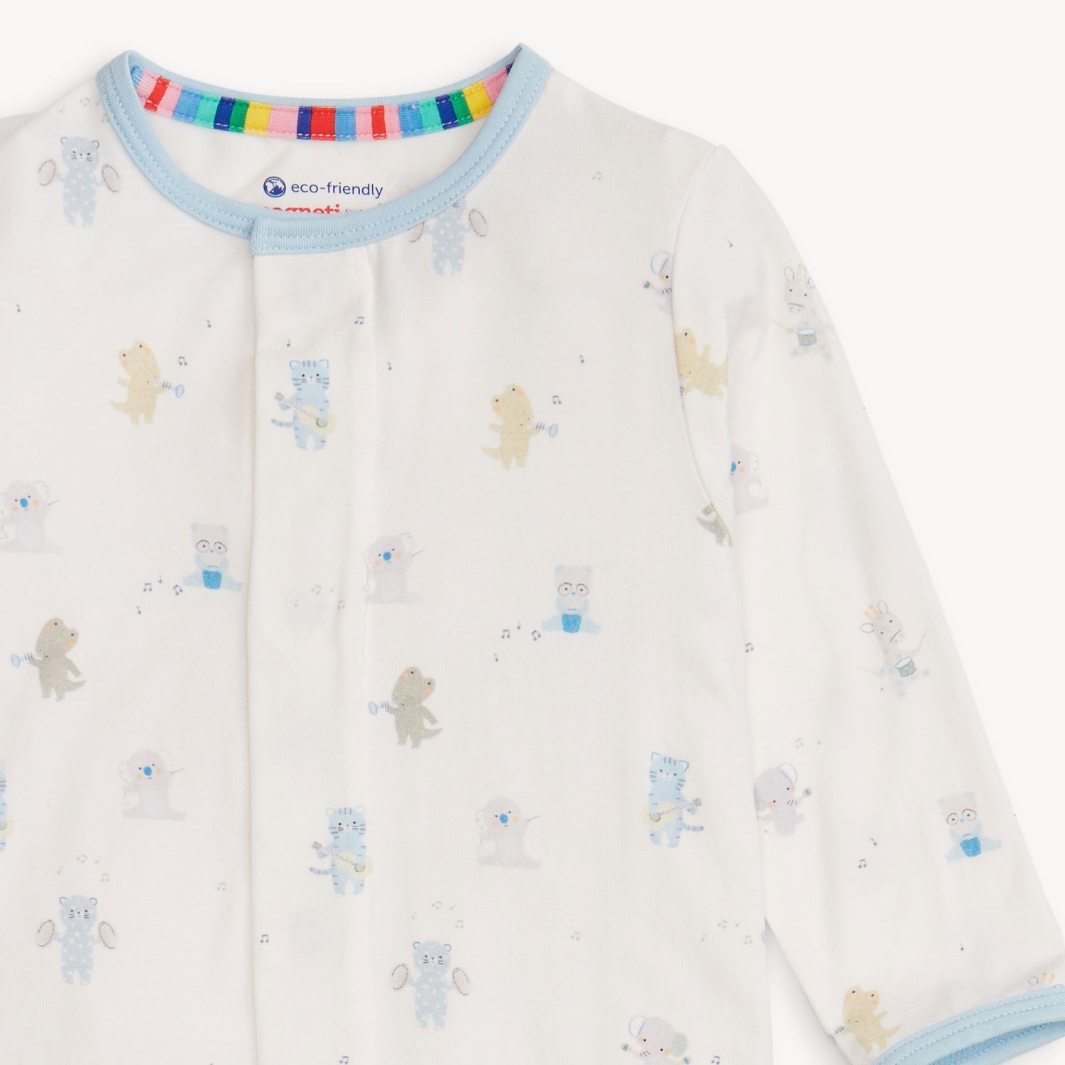 Magnetic Me Blue Baby Beats Convertible Coverall