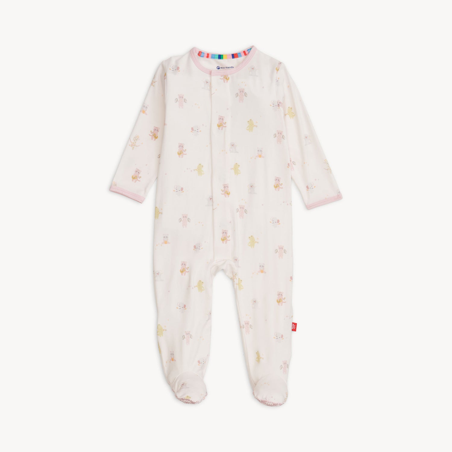 Magnetic Me Pink Baby Beats Footie