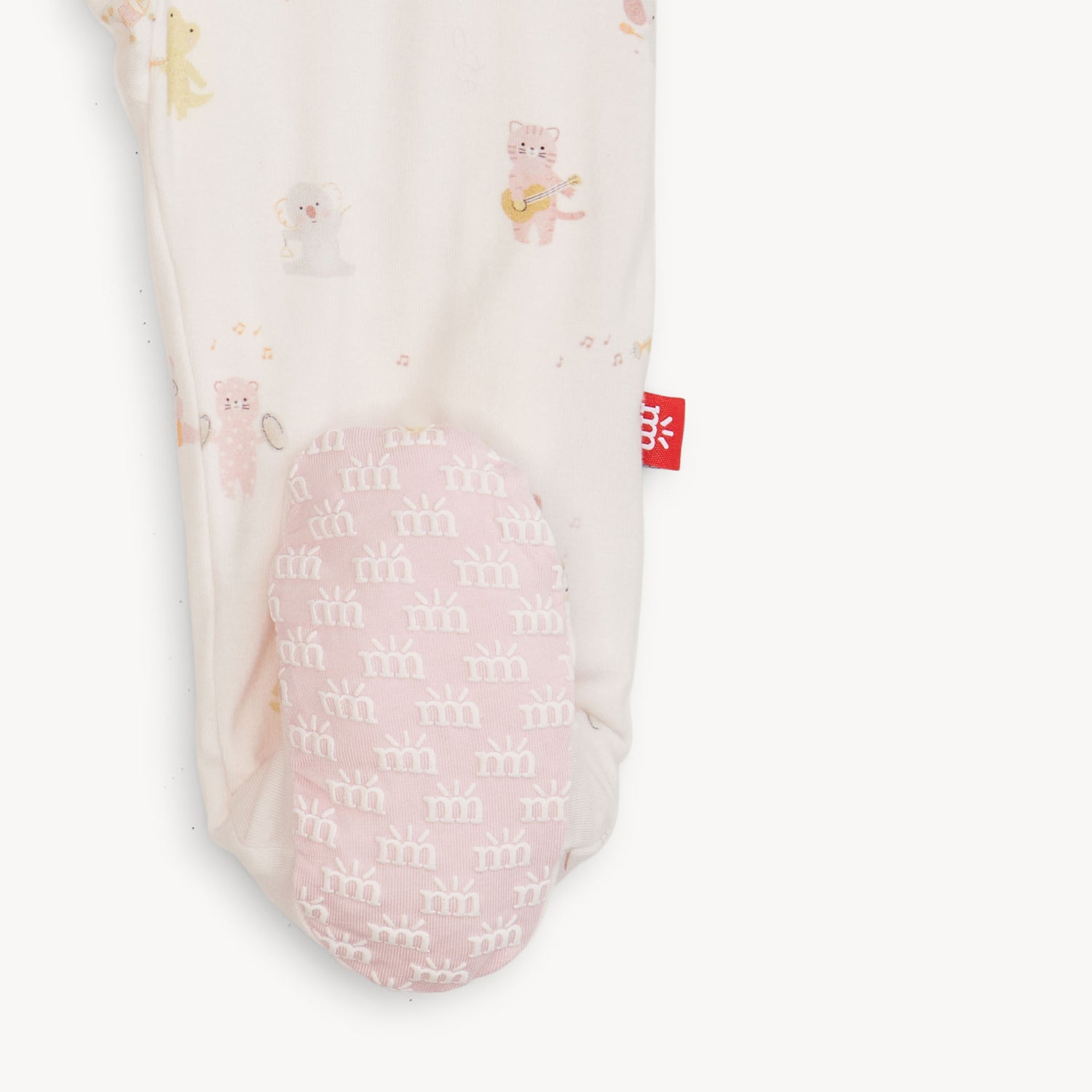 Magnetic Me Pink Baby Beats Footie