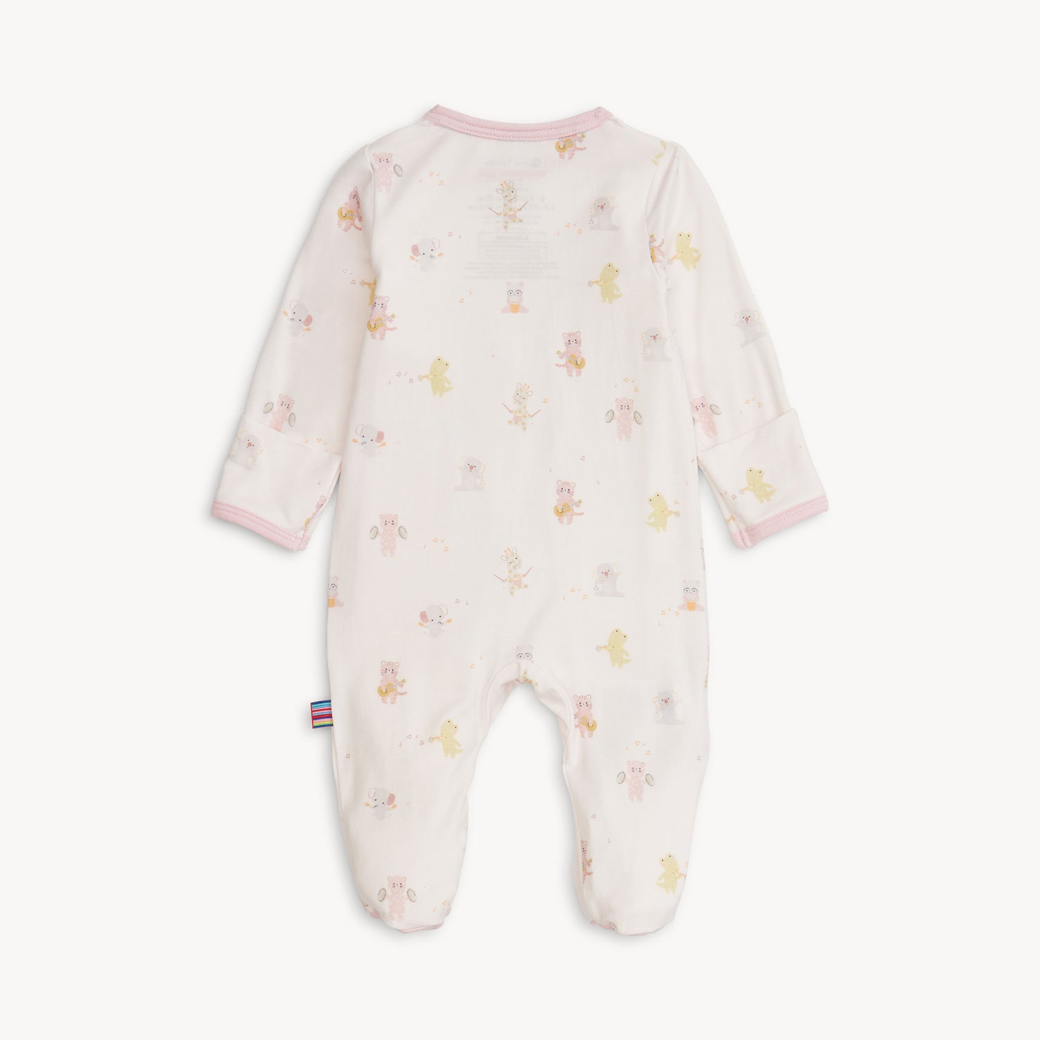 Magnetic Me Pink Baby Beats Footie