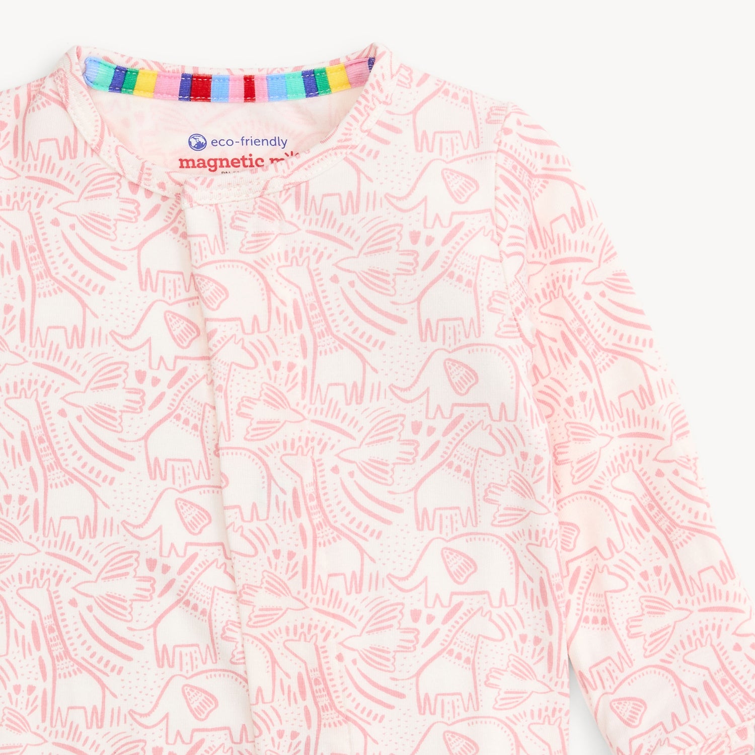 Magnetic Me Pink Herds of a Feather Footie