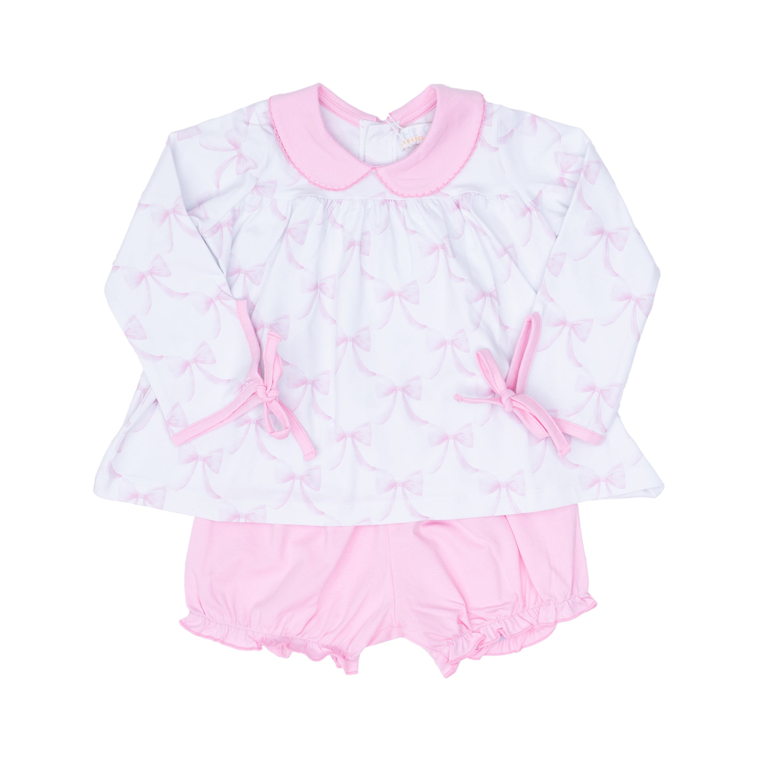 The Oaks Mary Charlotte Bloomer Set, Bubblegum Bows