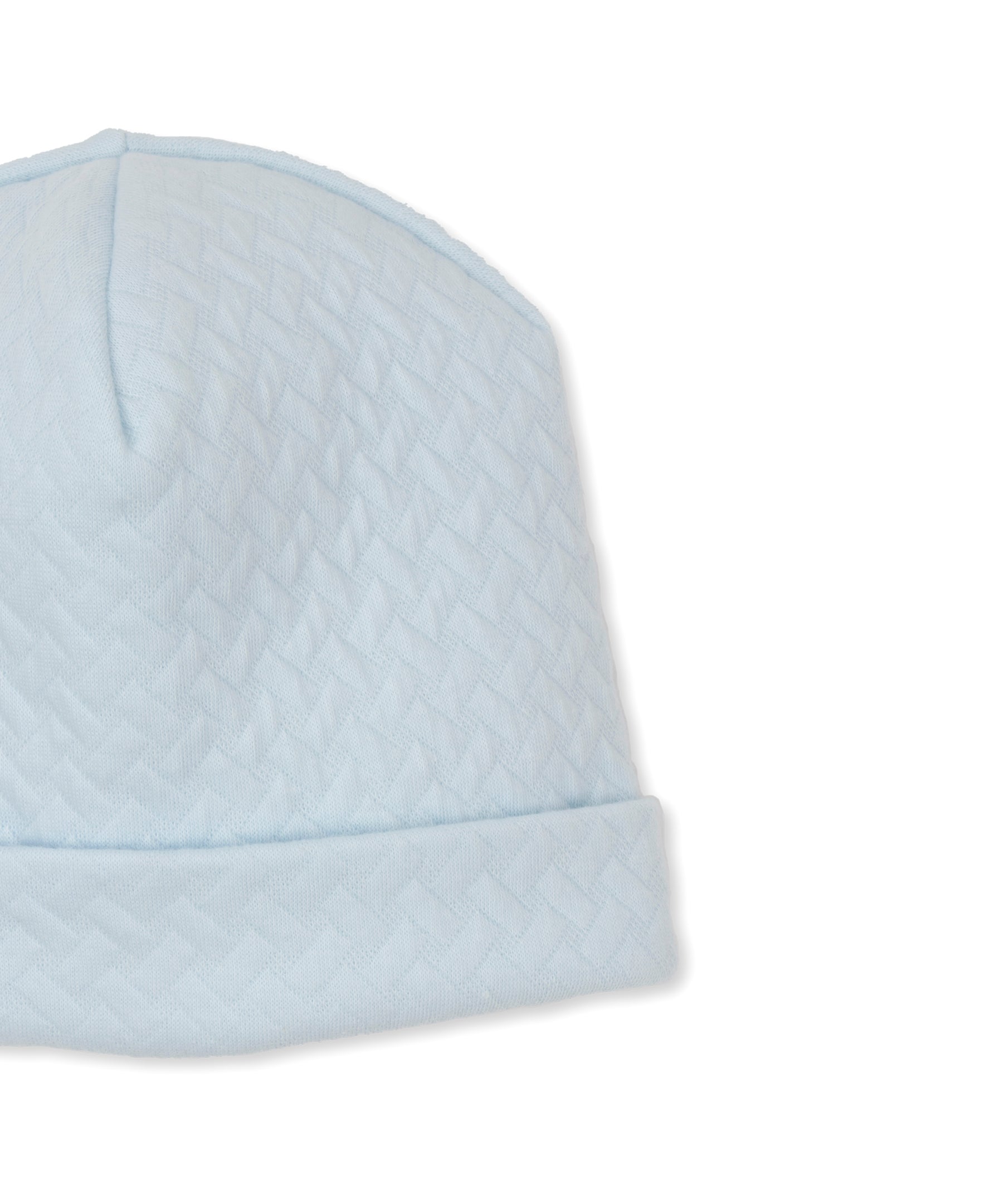 Kissy Kissy Jacquard Hat, Light Blue