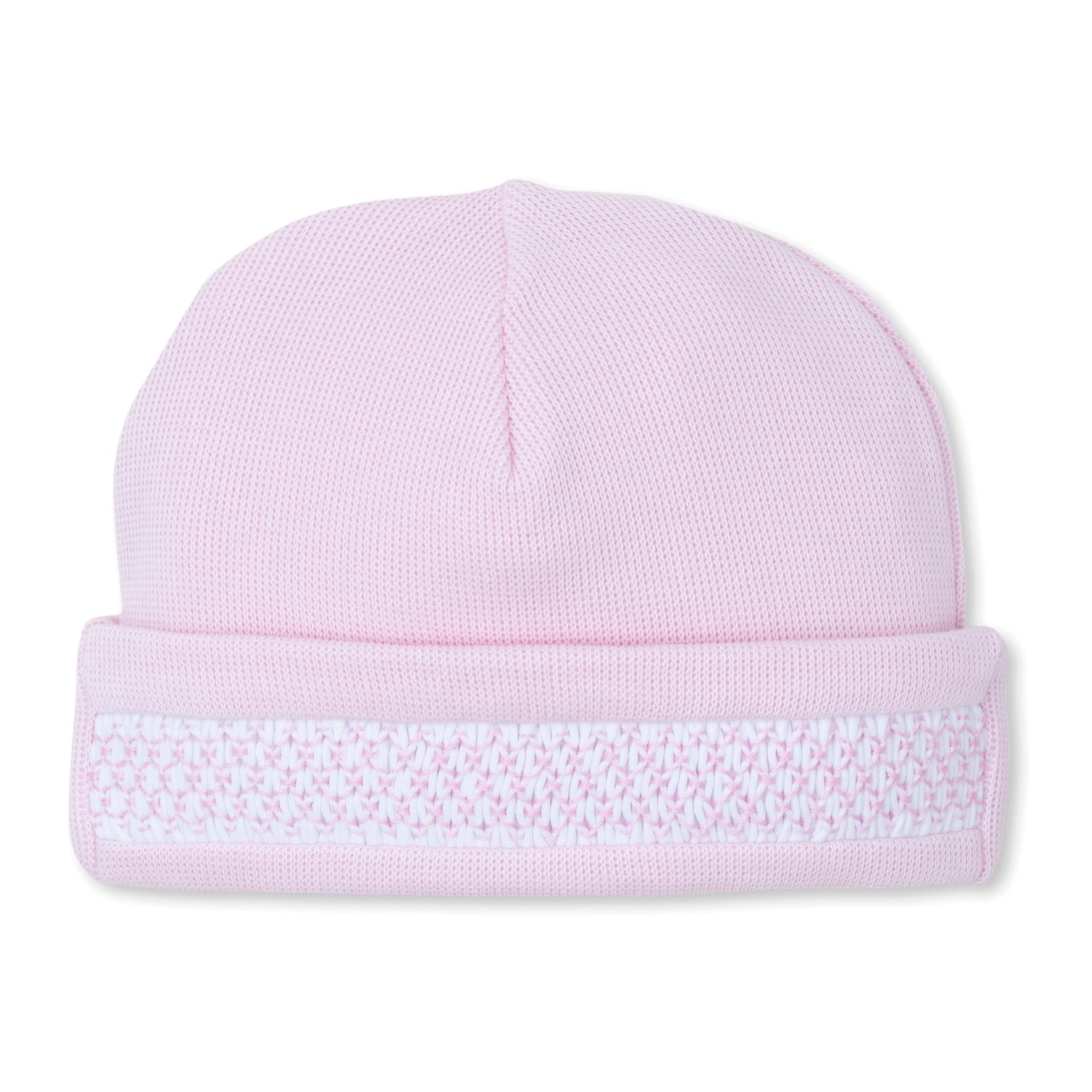 Kissy Kissy CLB Punto Ingles Hat with Hand Smocking, Pink