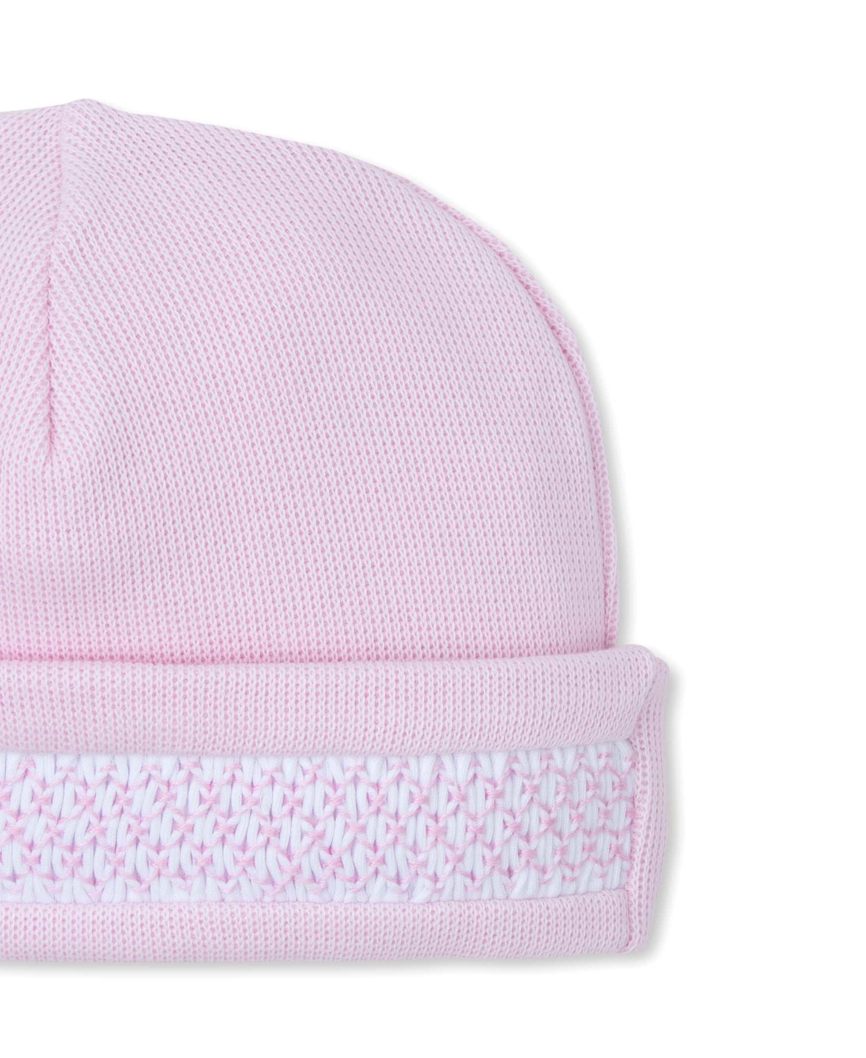 Kissy Kissy CLB Punto Ingles Hat with Hand Smocking, Pink