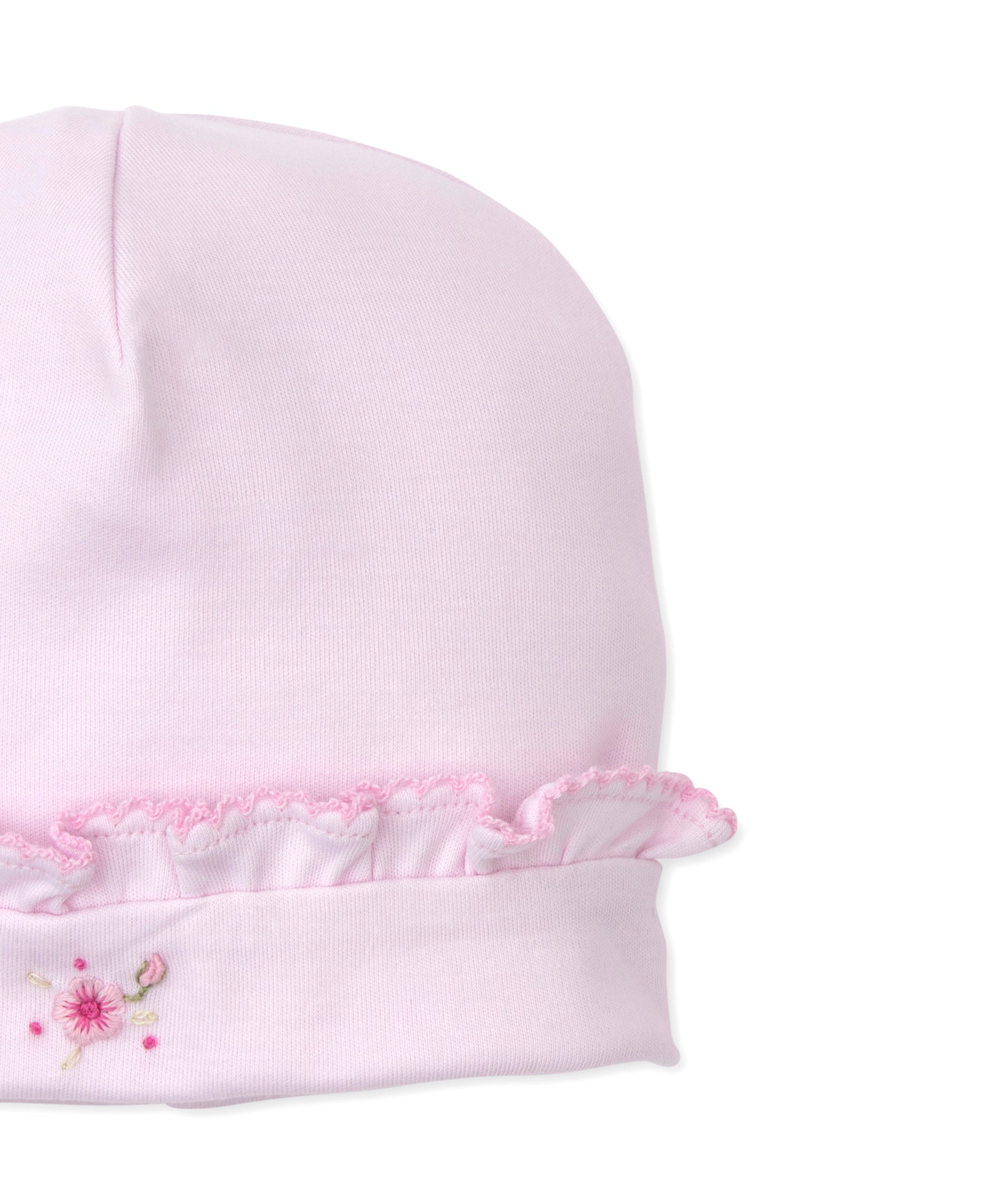 Kissy Kissy SCE Rose Bloomer Hat with Hand Embroidery, Pink