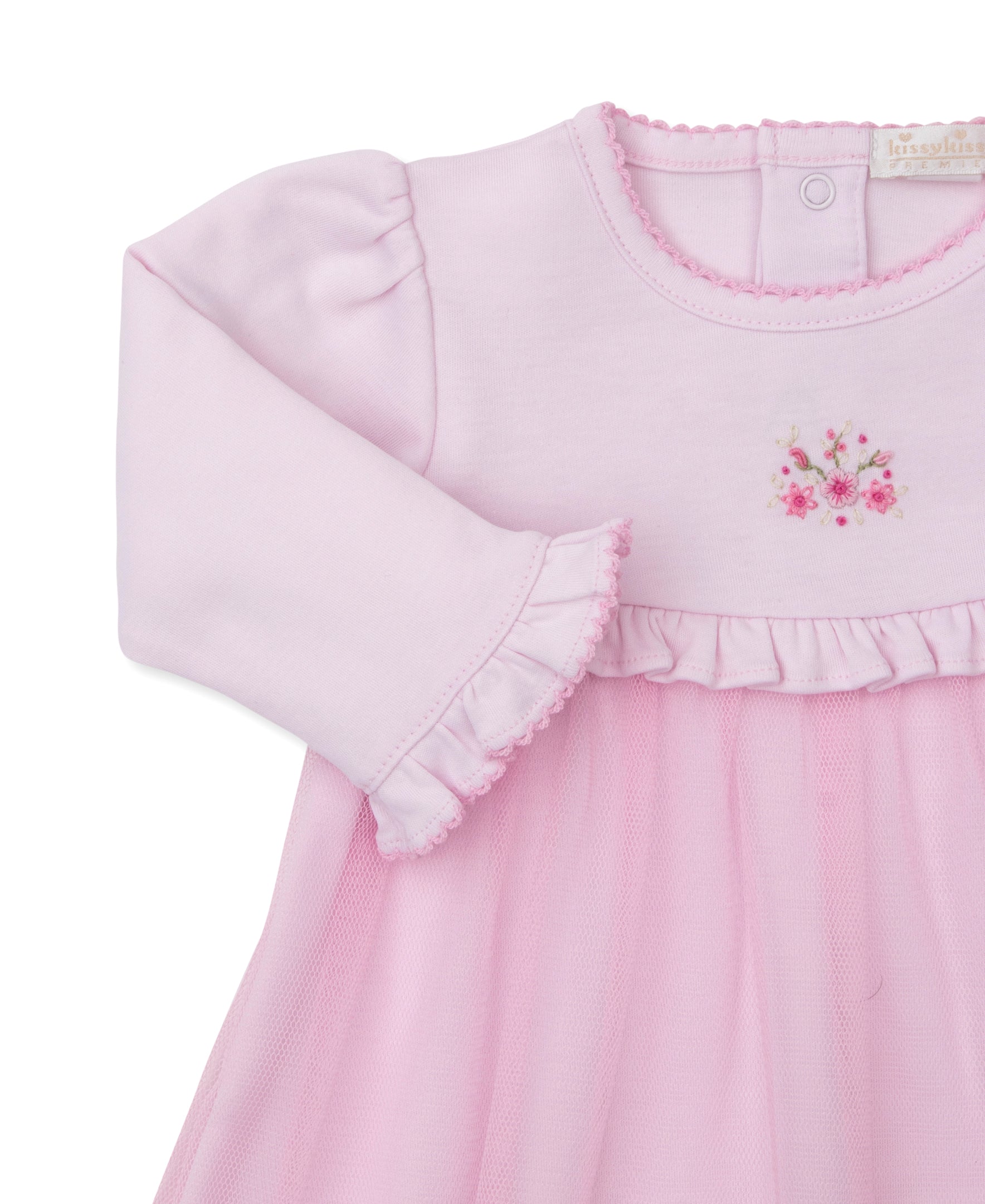 Kissy Kissy SCE Rose Blooms Dress Set with Hand Embroidery