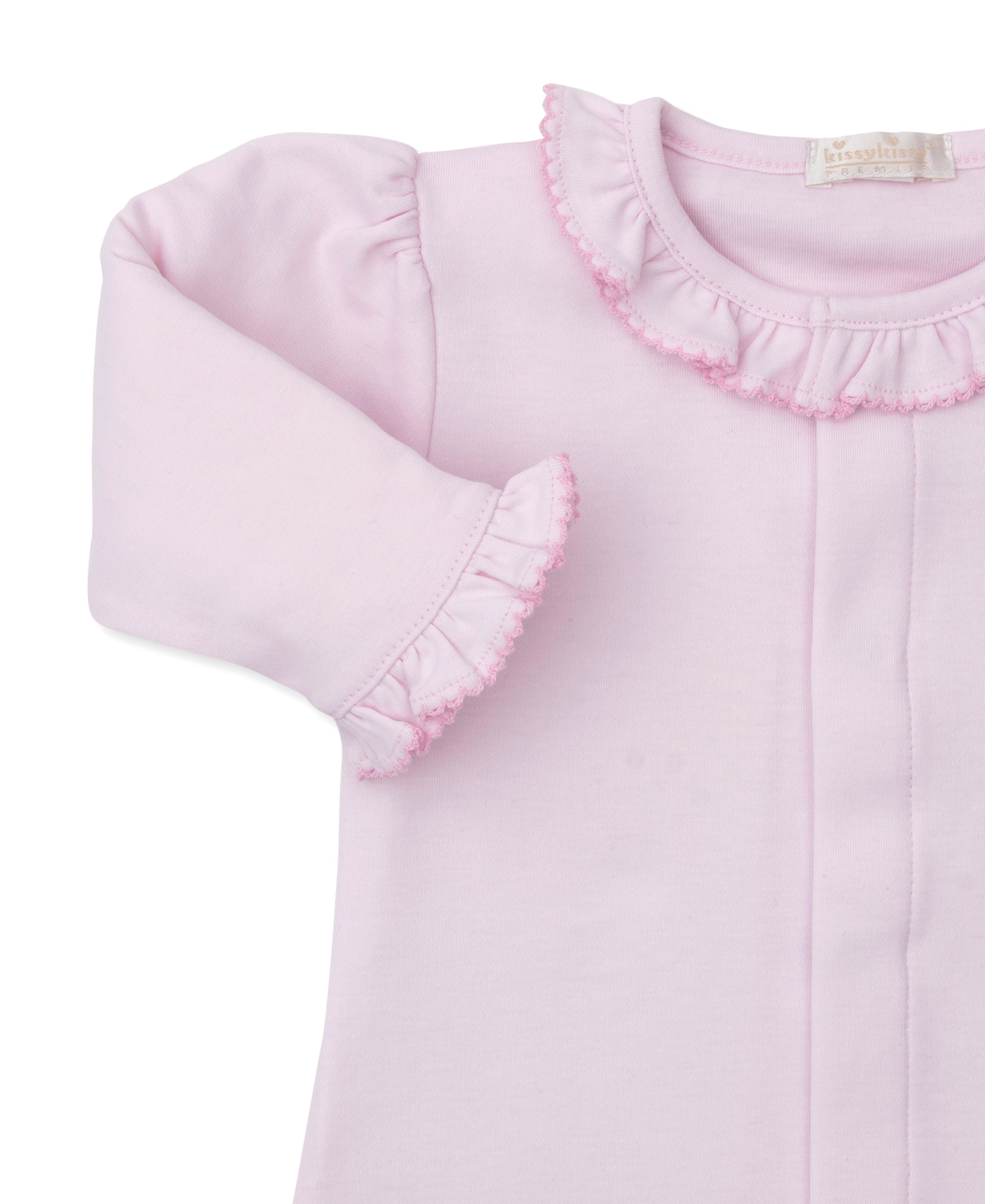 Kissy Kissy SCE Rose Blooms Converter Gown with Hand Embroidery, Pink