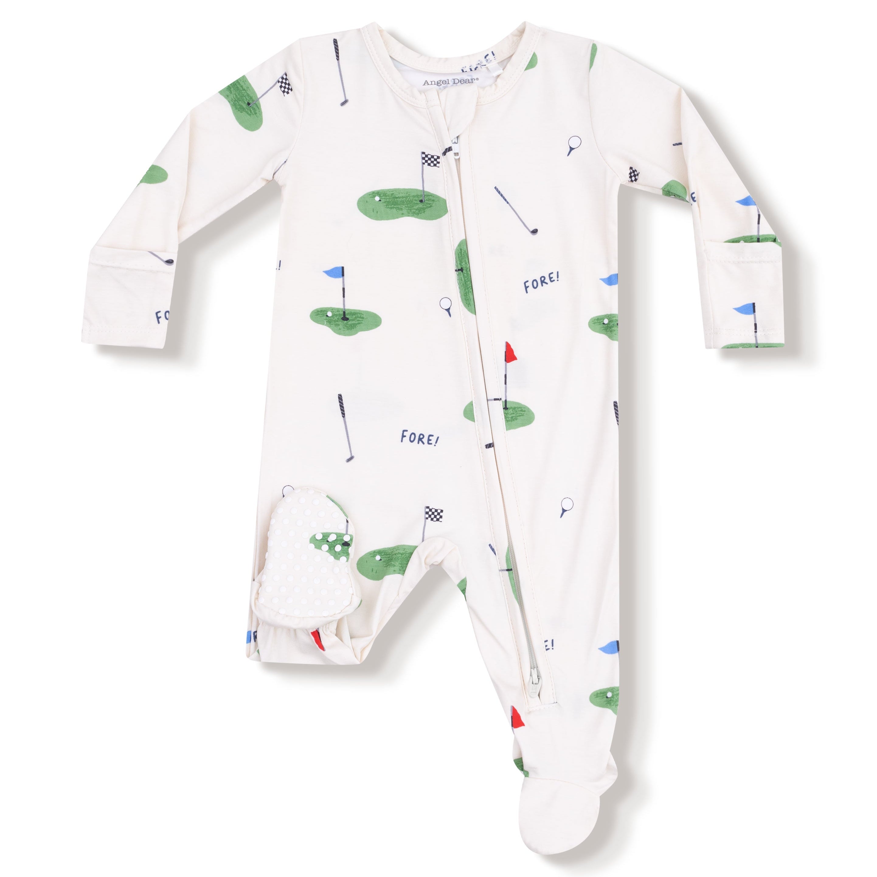 Angel Dear All Fore Golf 2 Way Zipper Footie