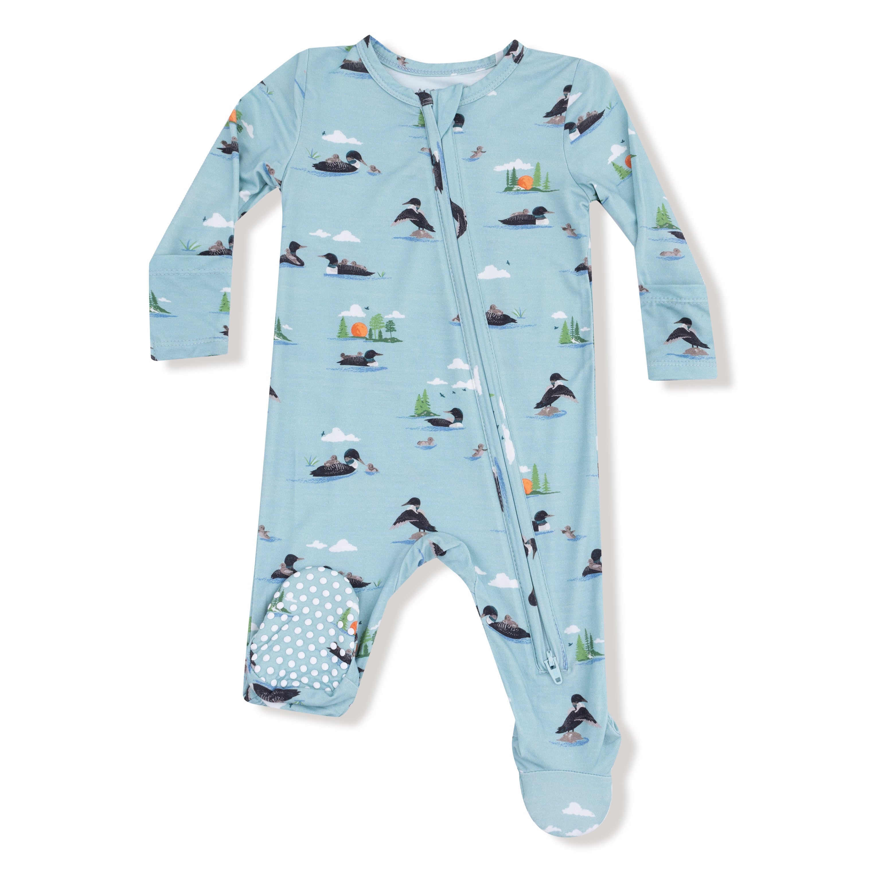 Angel Dear Loons 2 Way Zipper Footie