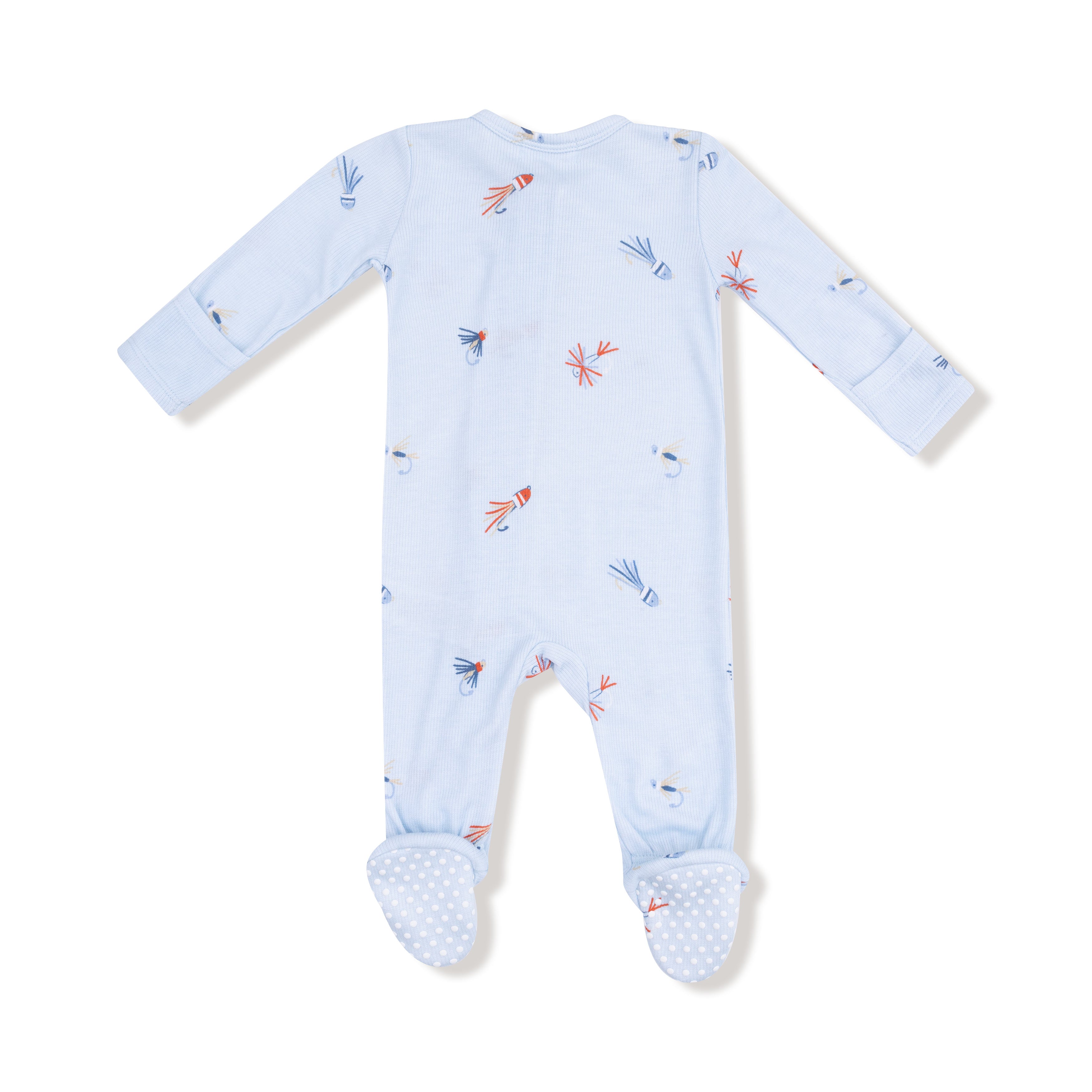 Angel Dear Fly Fishing Lures 2 Way Zipper Footie