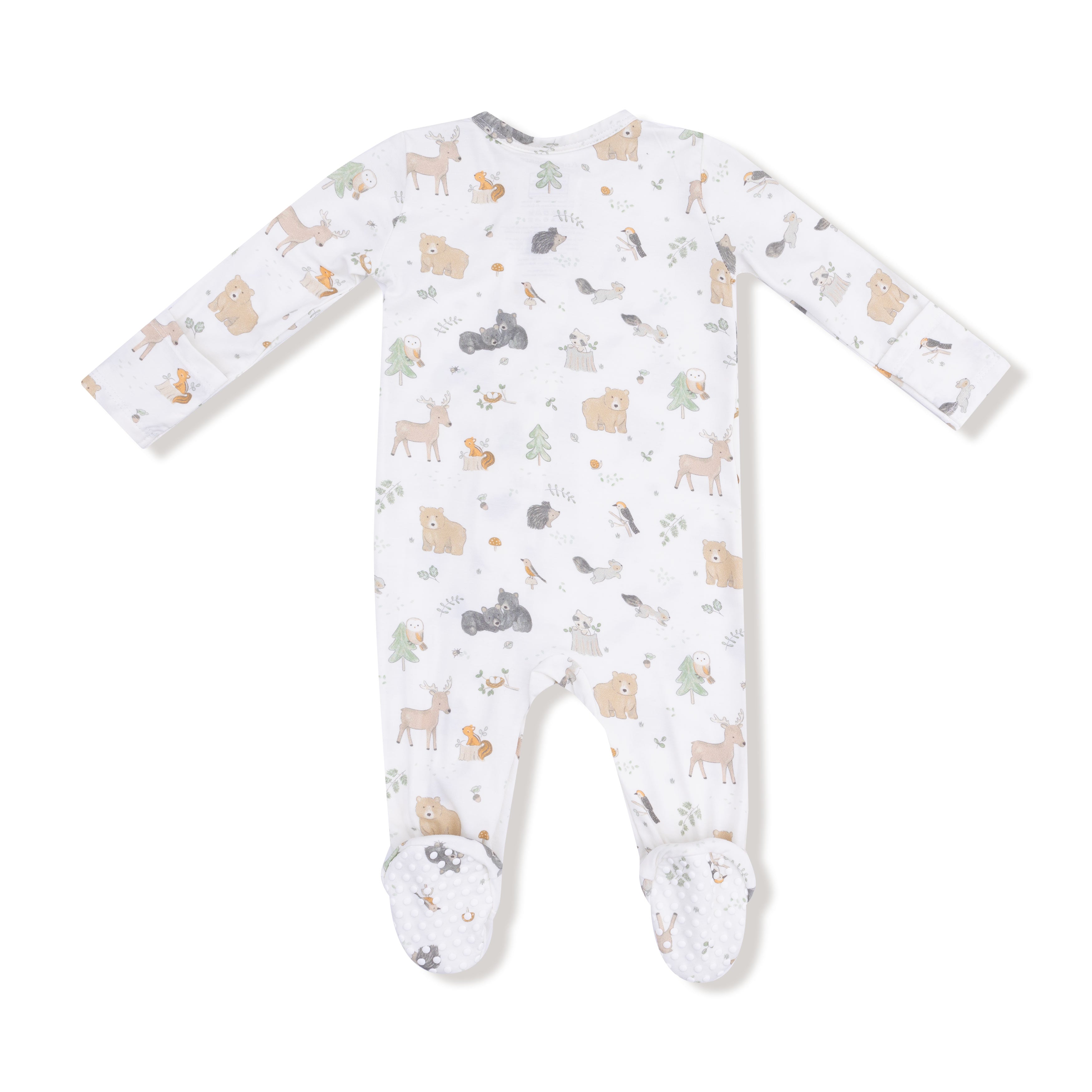 Angel Dear Woodland Babies 2 Way Zipper Footie