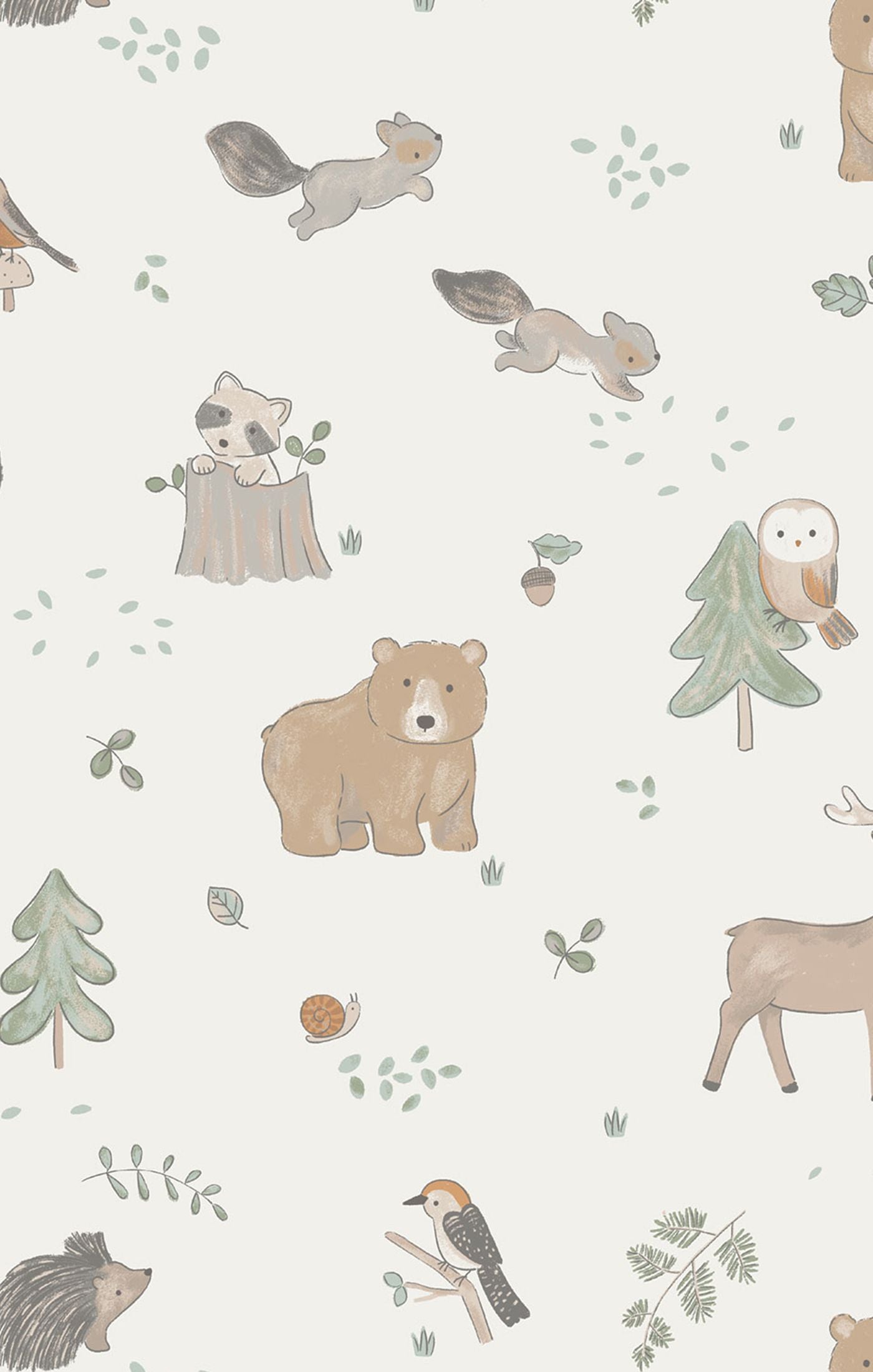 Angel Dear Woodland Babies 2 Way Zipper Footie