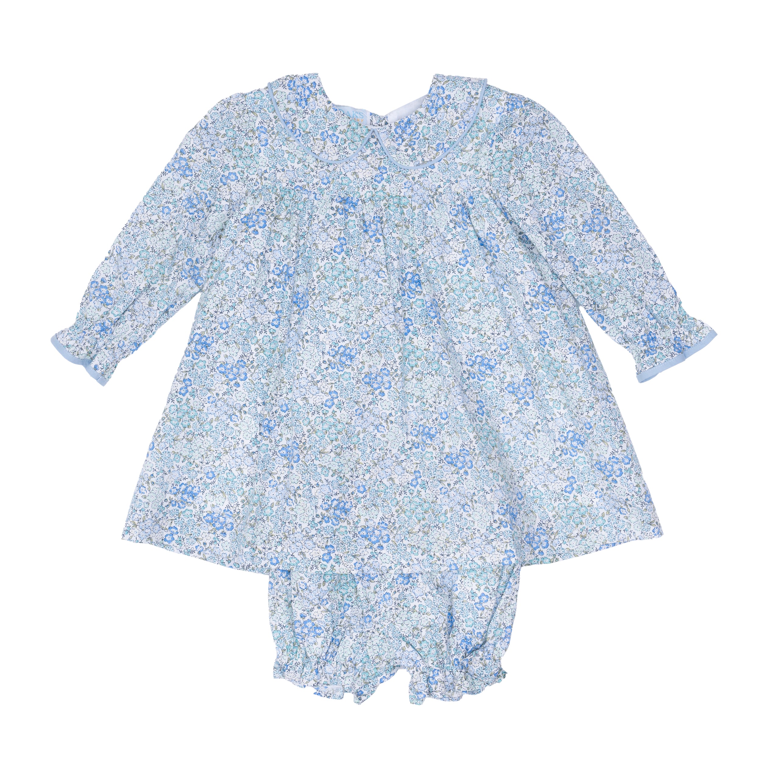 The Oaks Betsy Blue Floral Bloomer Set