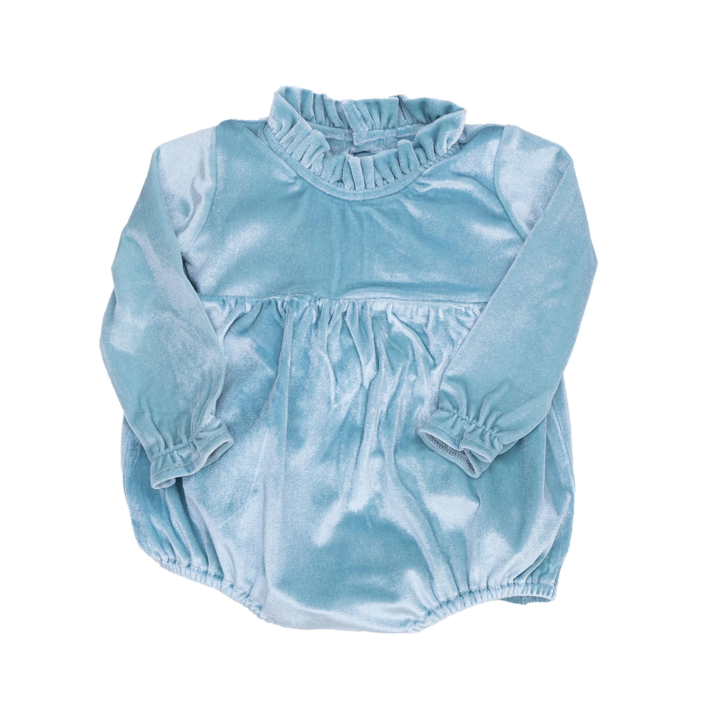 The Oaks Hannah Ice Blue Velvet Bubble