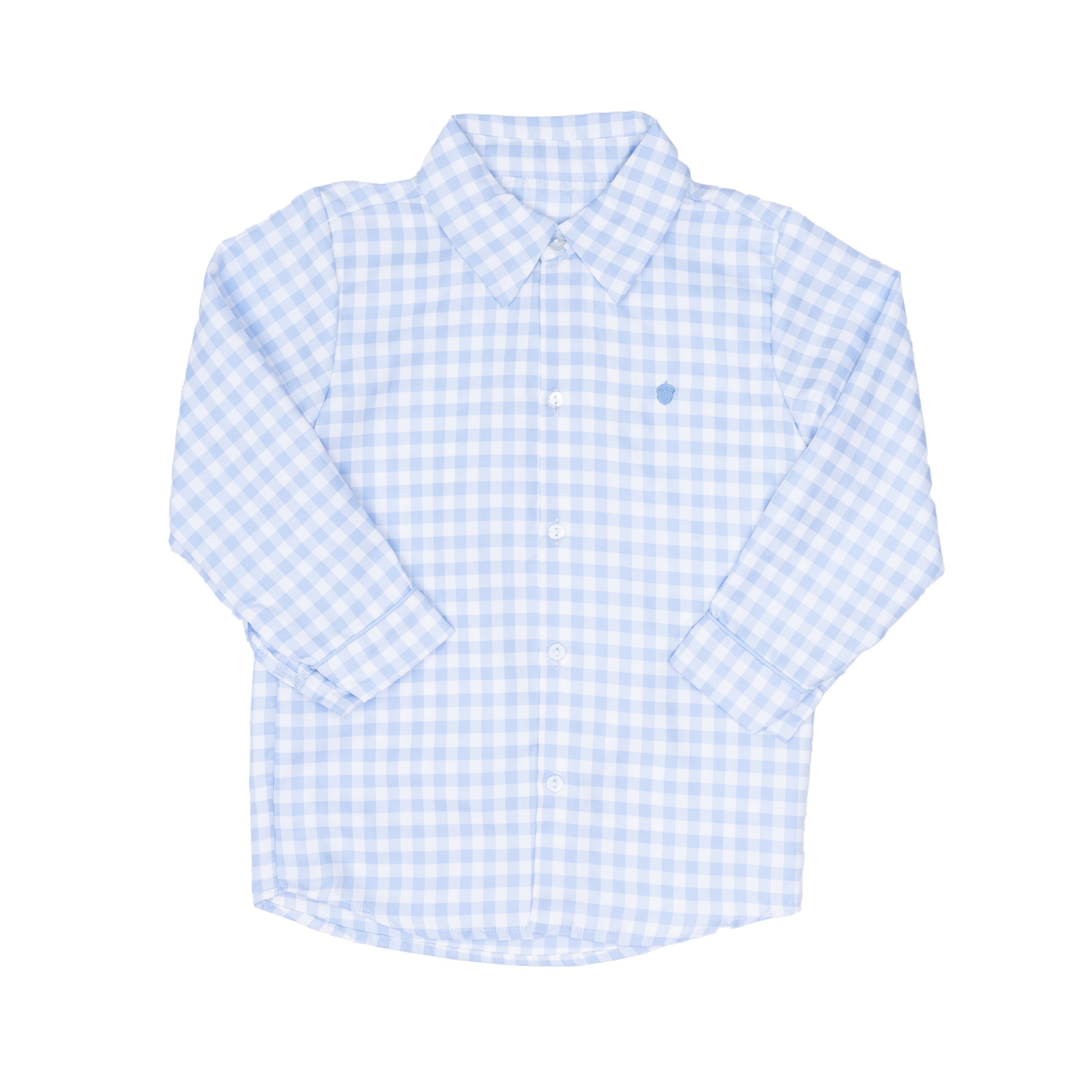 The Oaks William Blue Windowpane Shirt