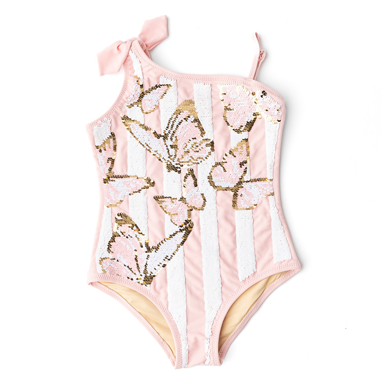 Shade Critters Butterfly Stripe Sequin One Piece