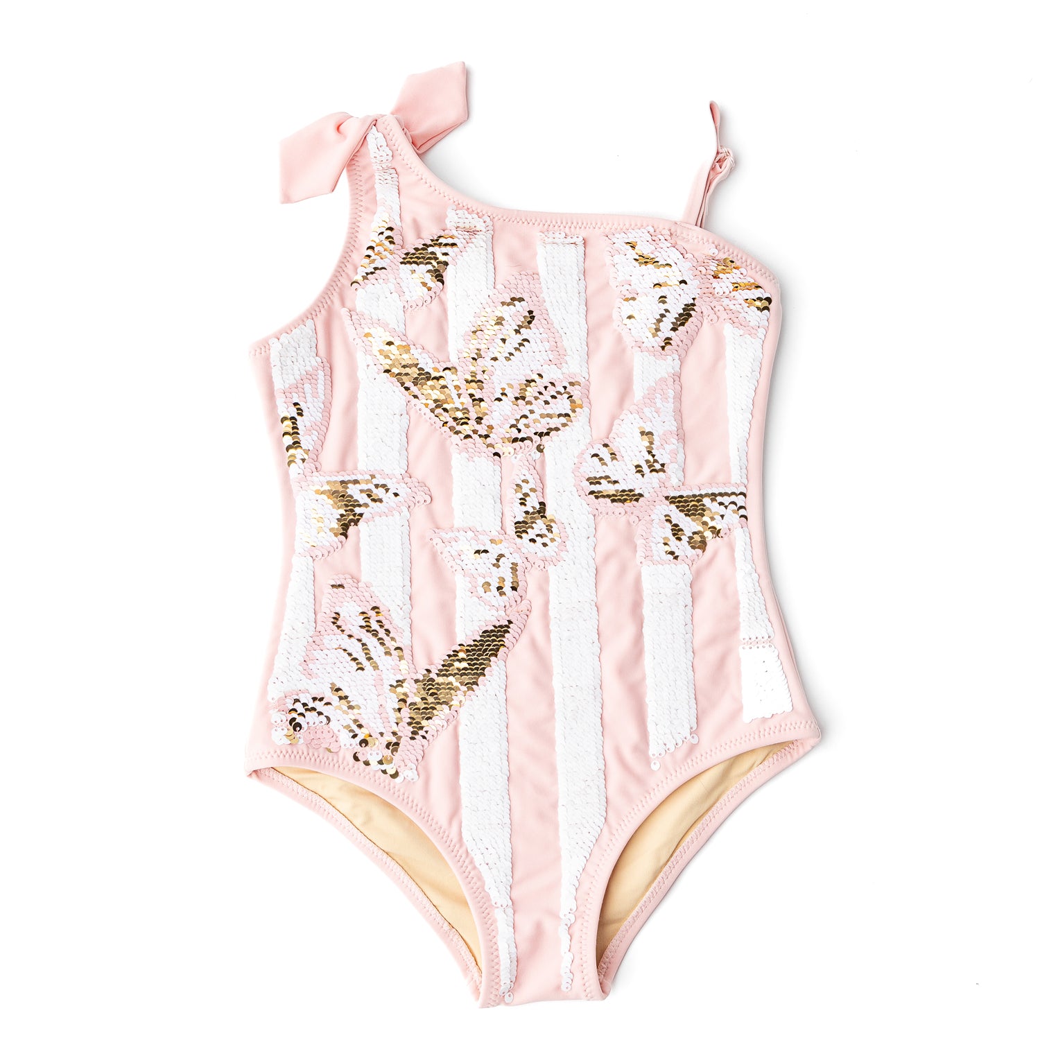 Shade Critters Butterfly Stripe Sequin One Piece