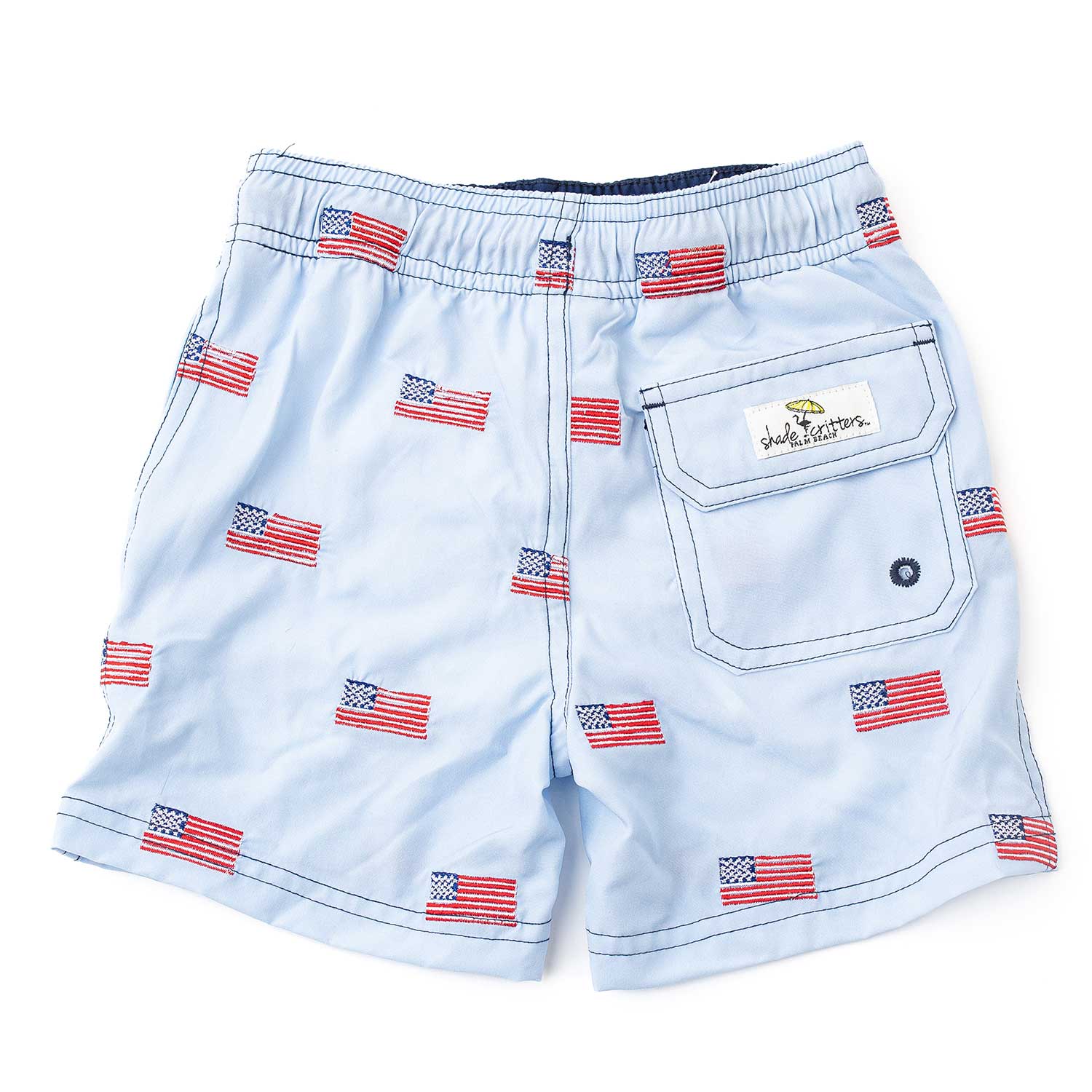 Shade Critters Americana Embroidered Trunks