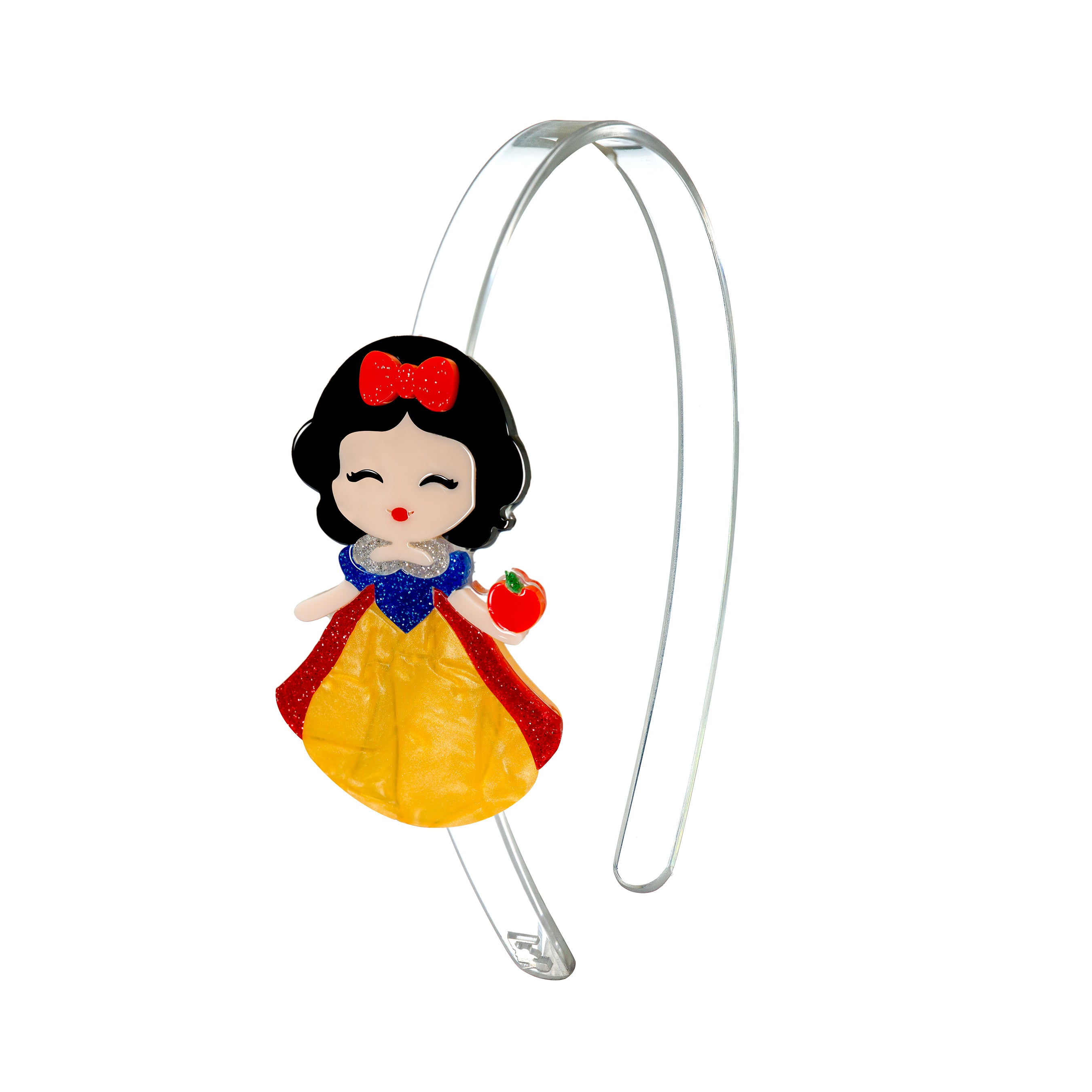Lilies and Roses Cute Doll Headband, Snow White