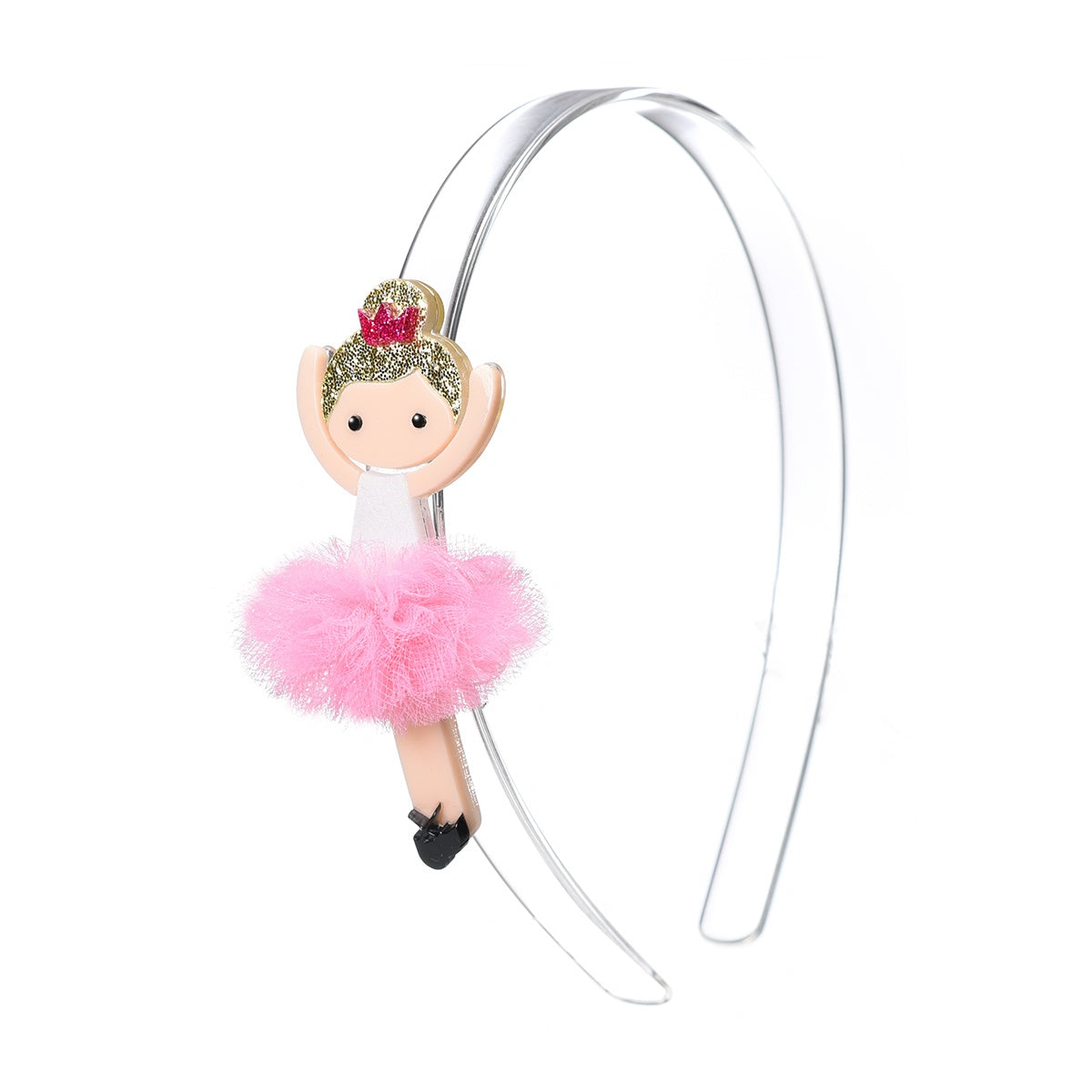Lilies & Roses Ballerina Grace Pink Tutu Headband