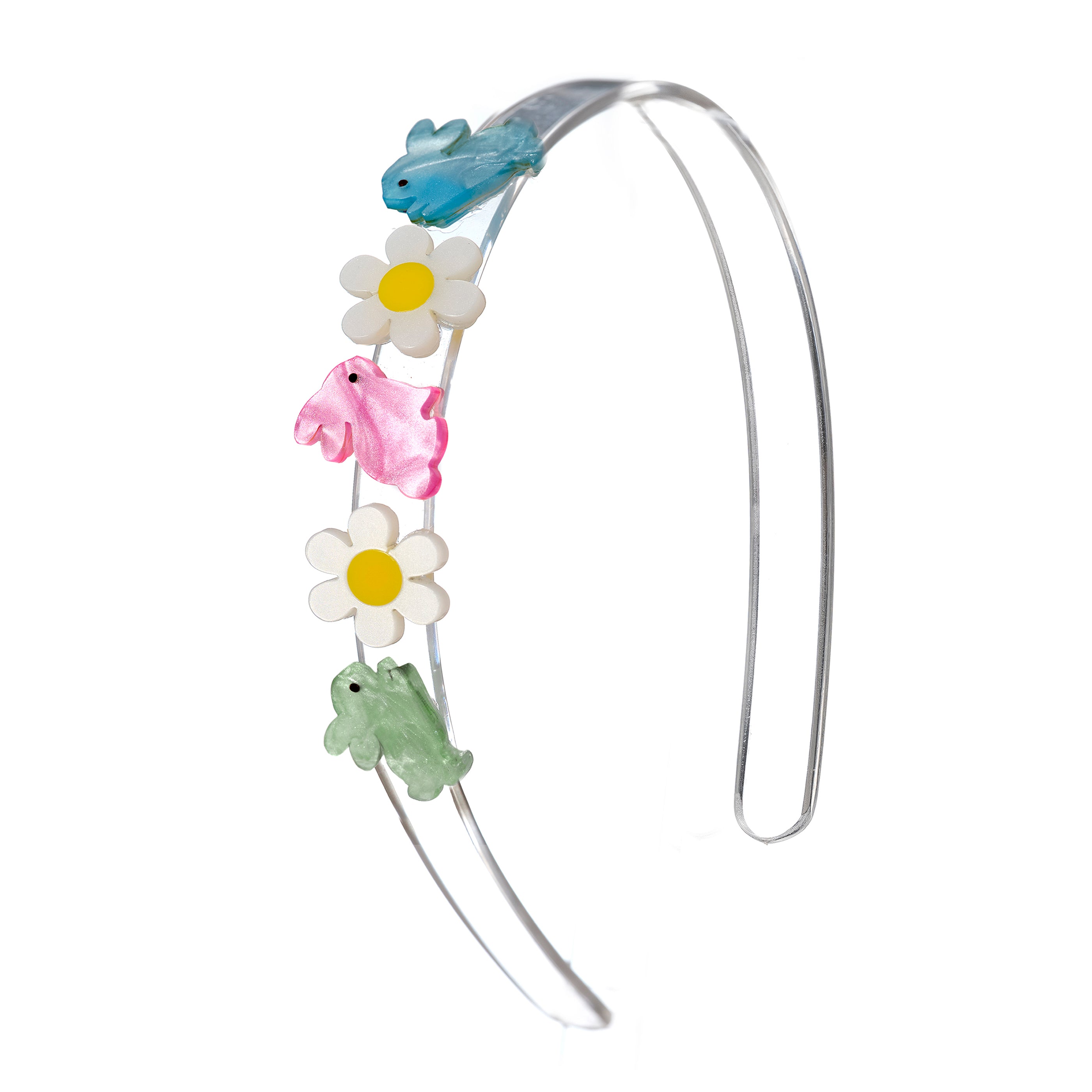 Lilies & Roses Easter Bunny Daisy Headband