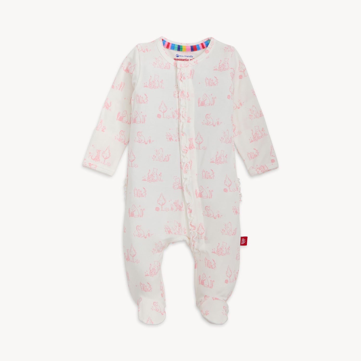 Magnetic Me Sweeter Than Hunny Footie with Ruffle