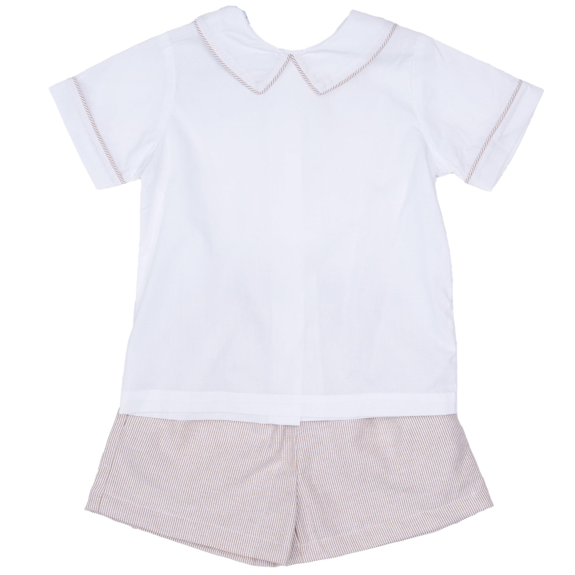 The Oaks John Short Set, Sandbar Stripe