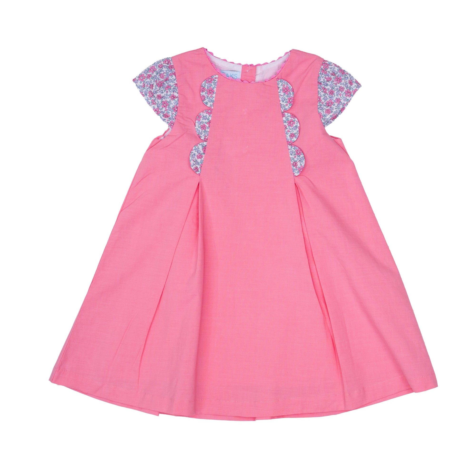 The Oaks Rebecca Dress, Belle Bonnet Pink & Blue