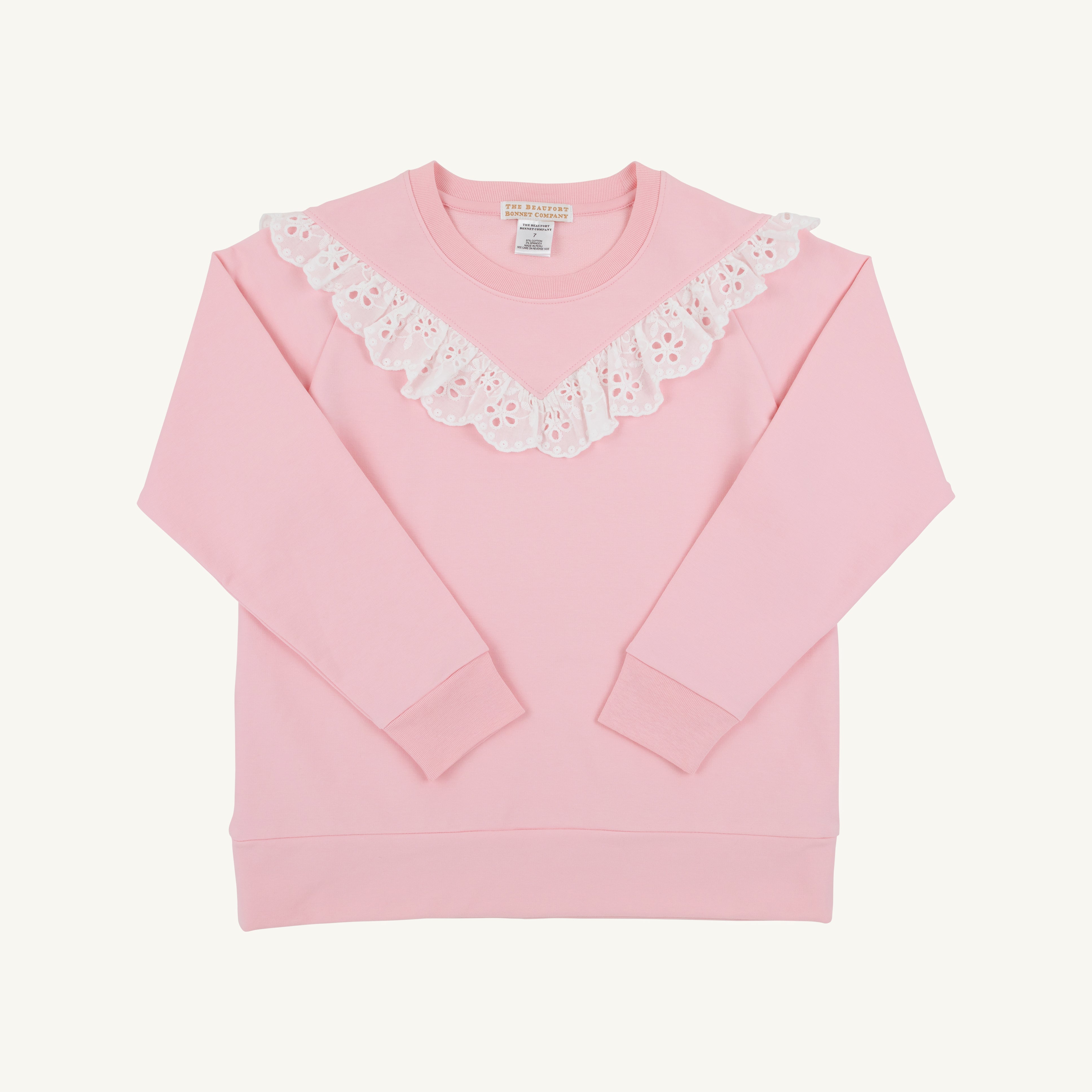 Beaufort Bonnet Cassidy Comfy Crewneck, Sandpearl Pink
