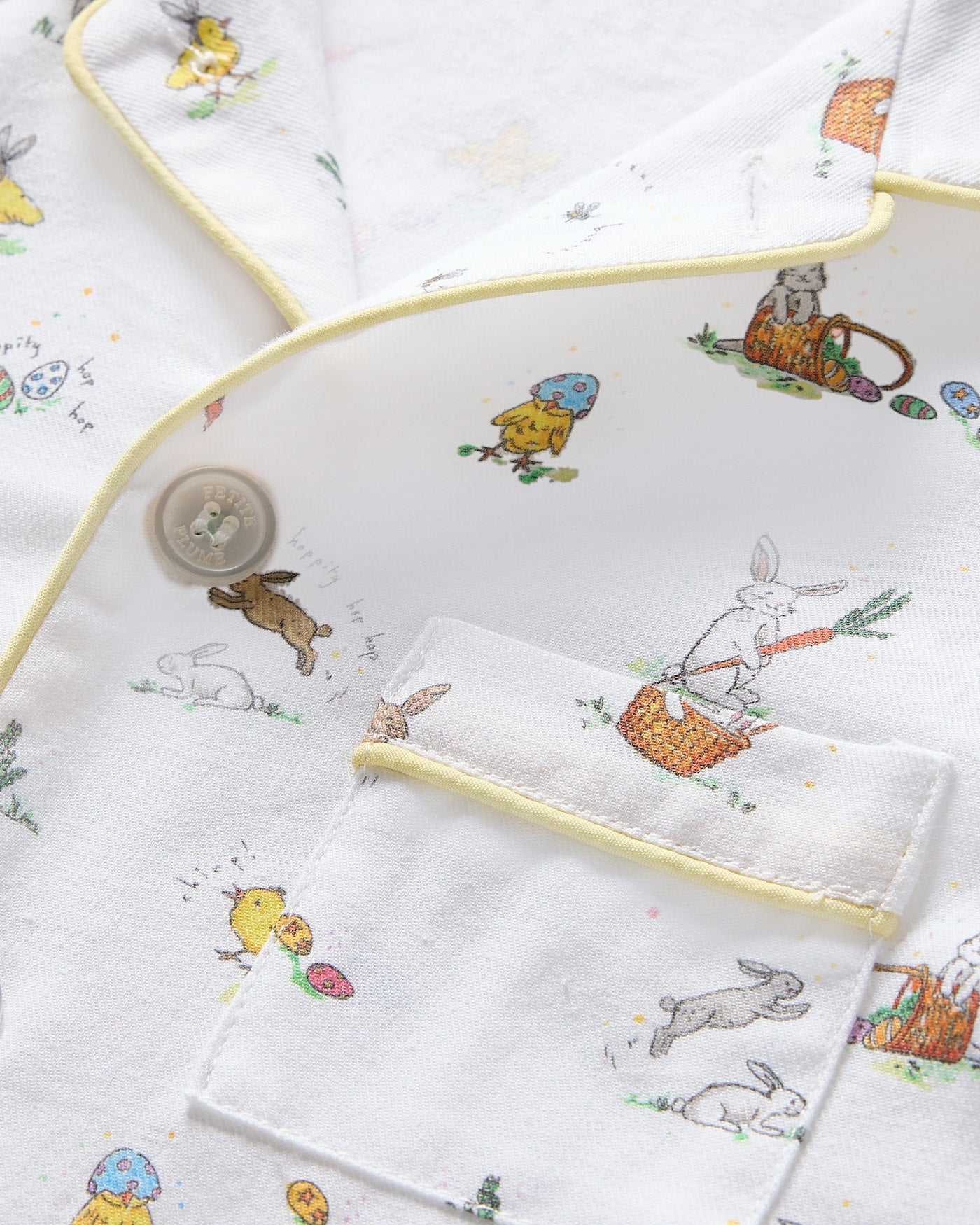 Petite Plume Twill Short Set in Easter Frolic